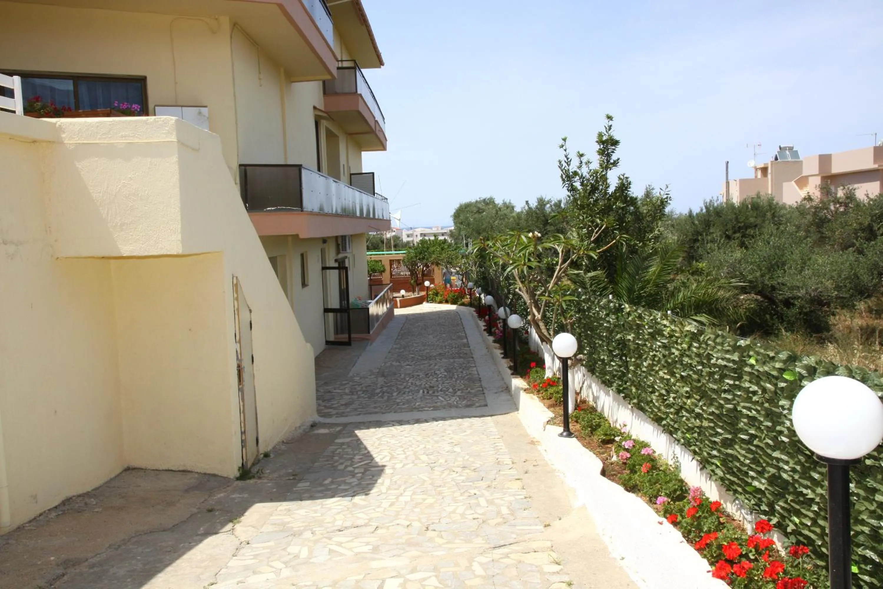 Garden view in Triton Garden Hotel