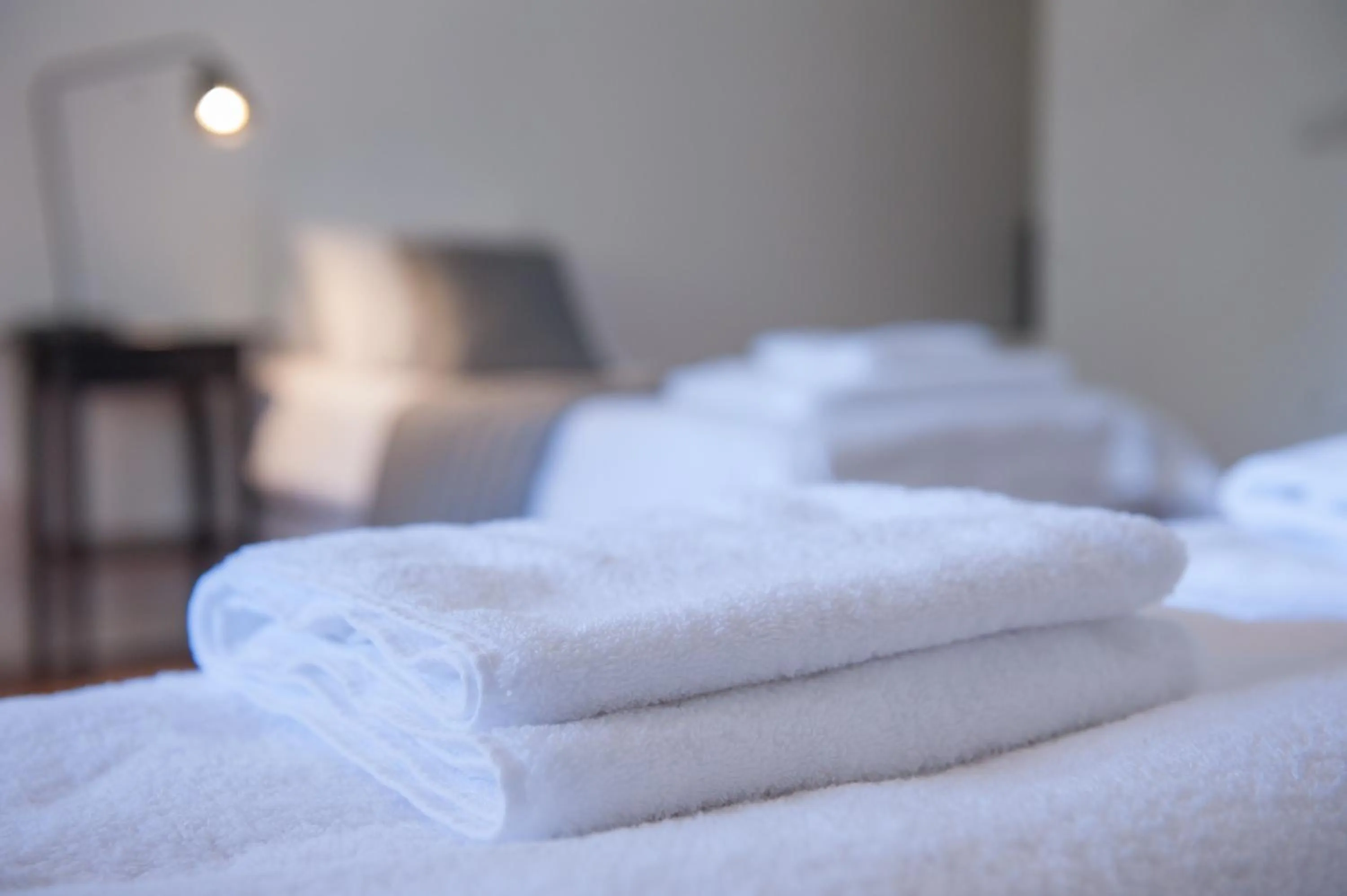 Bed in Cowbridge Cabins