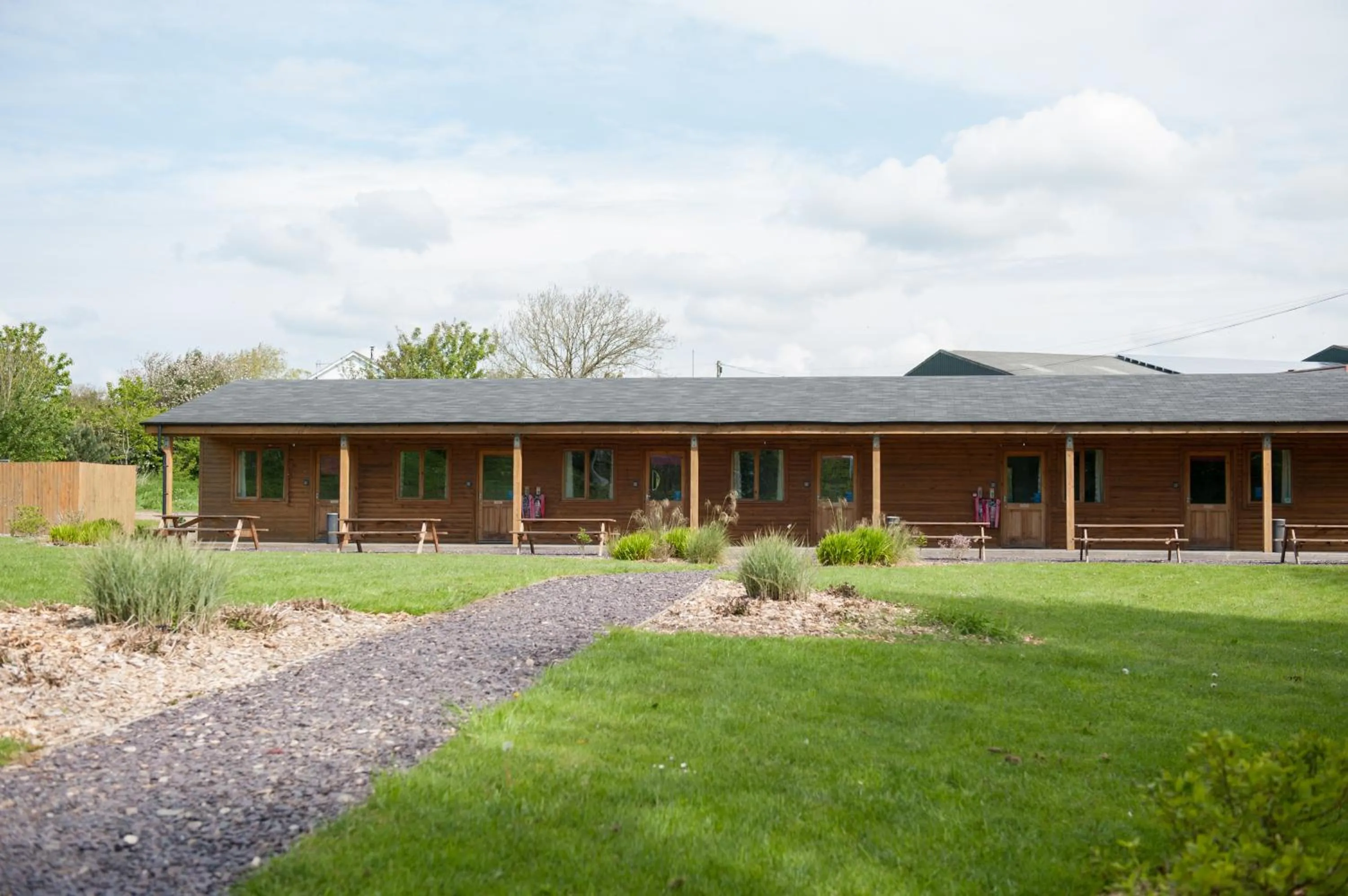 Property building in Cowbridge Cabins