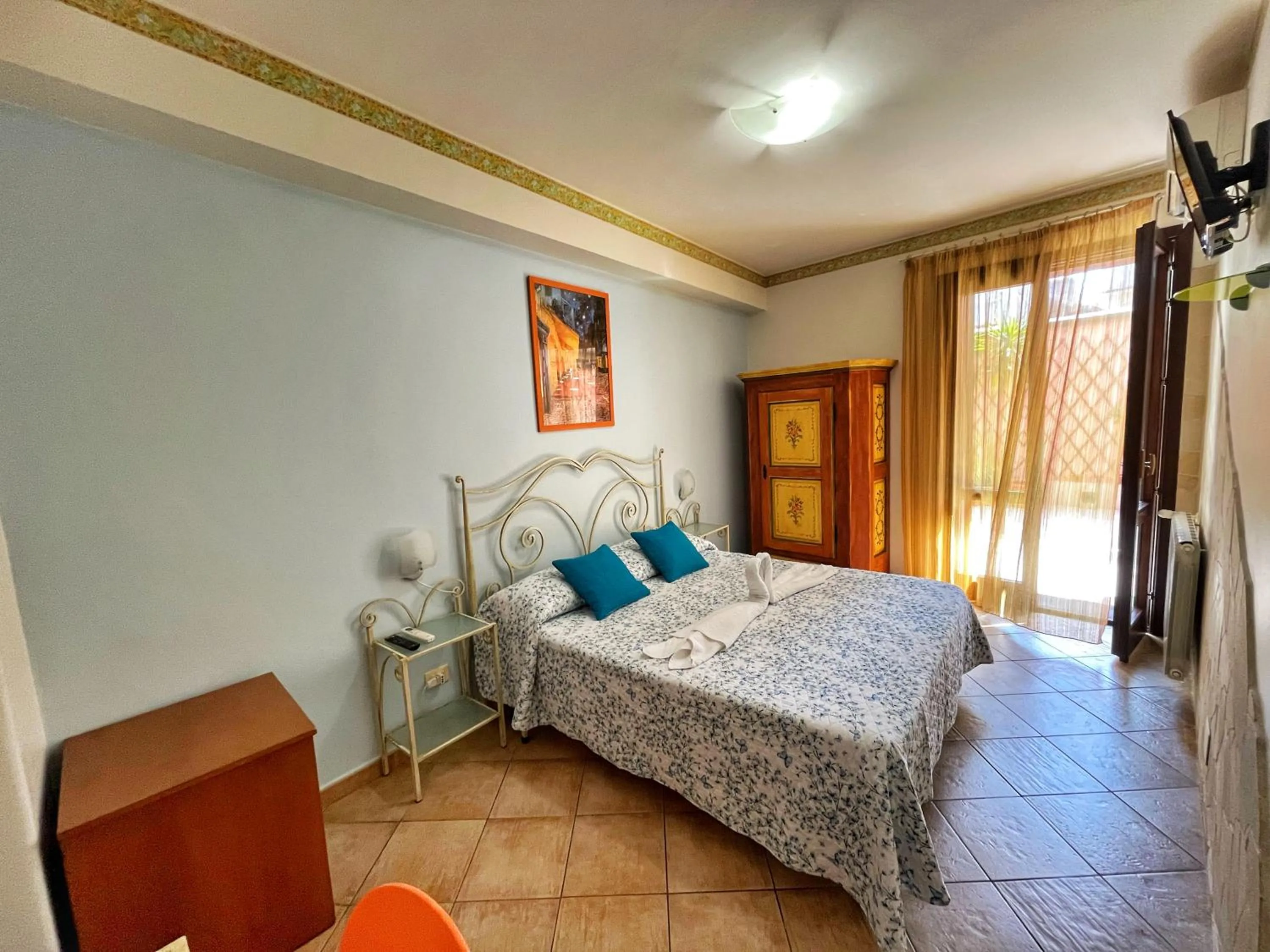 Bed in B&B Epos Acitrezza