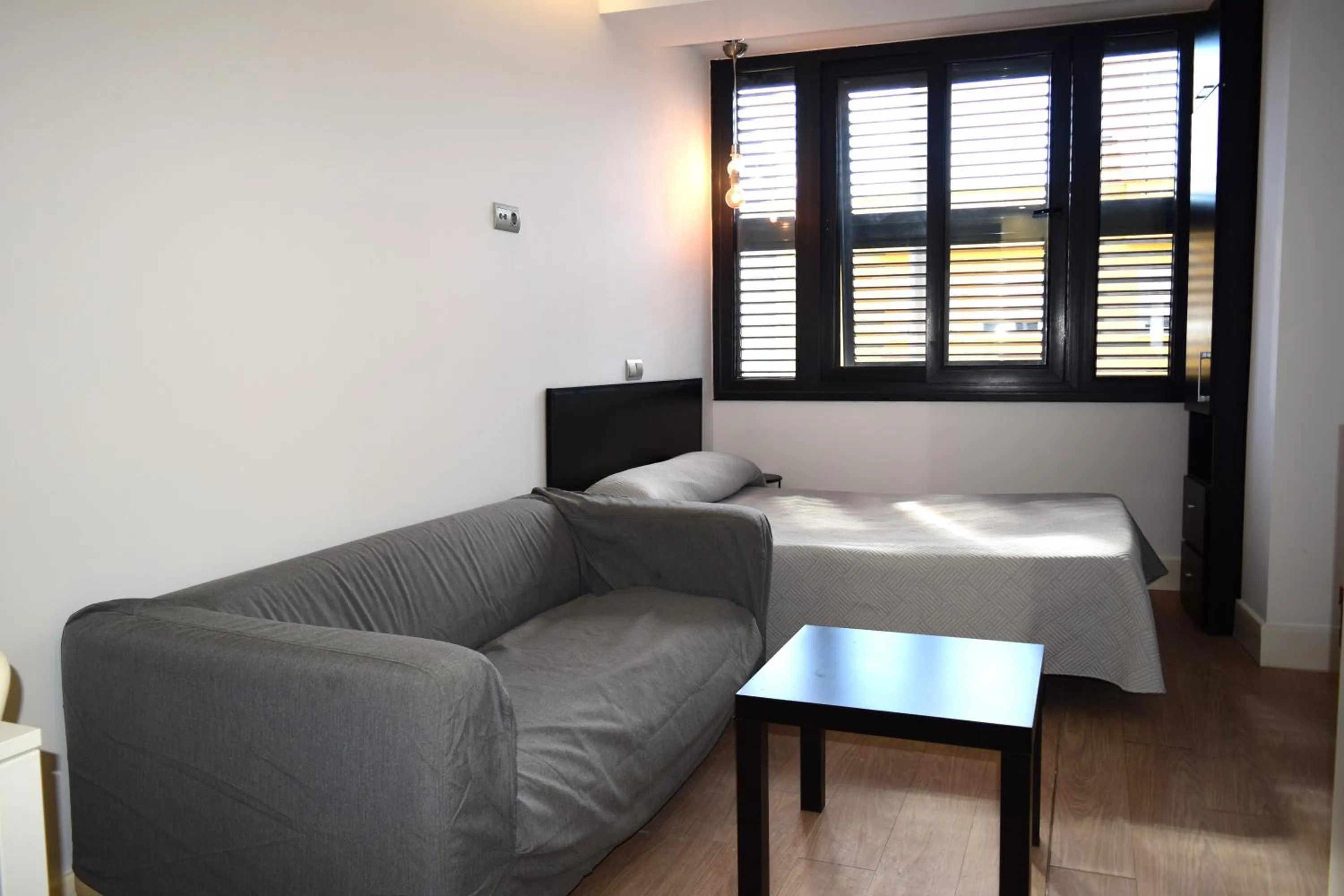 Bed in Hotel Mirablau