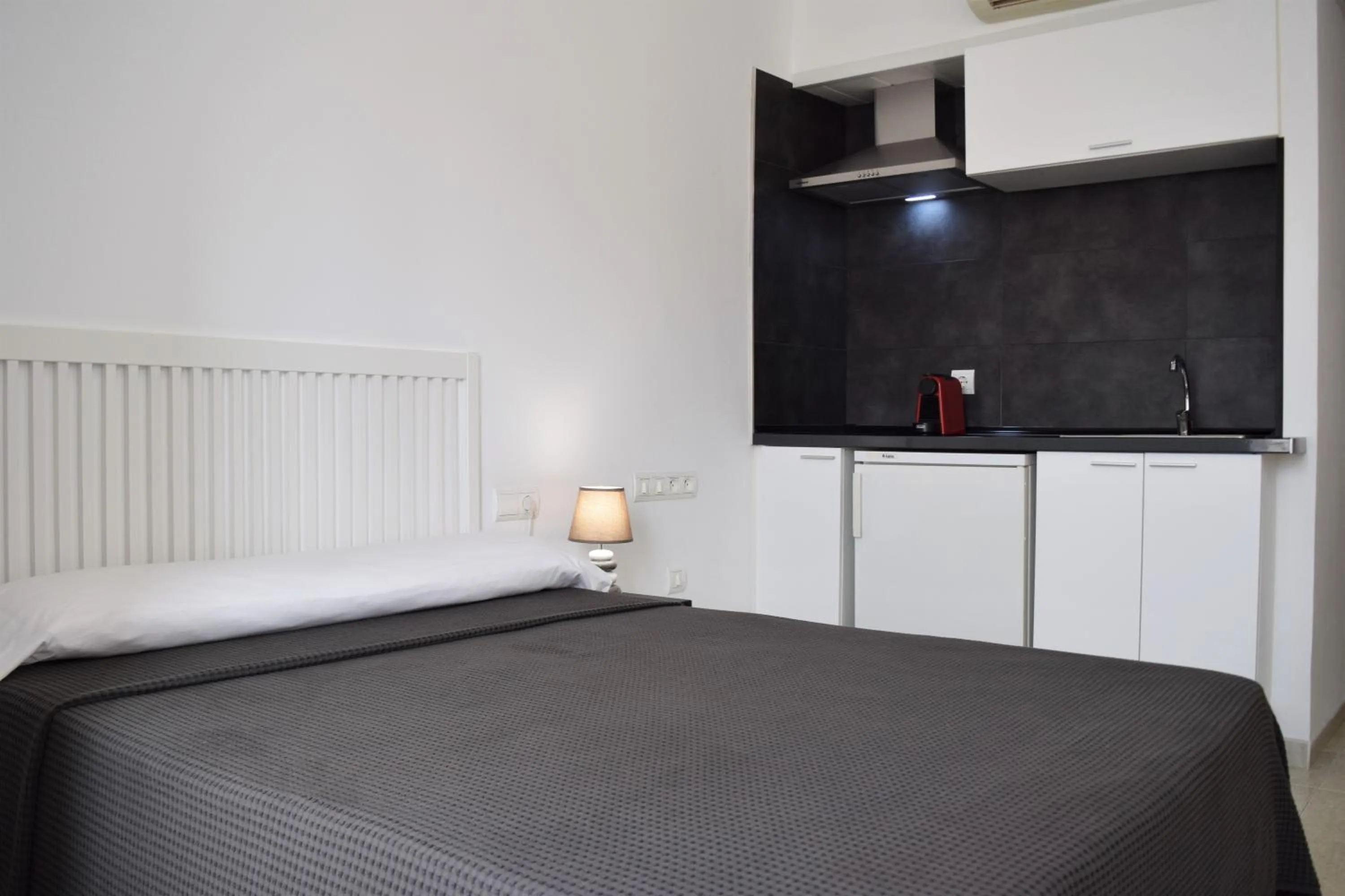 Bed in Hotel Mirablau