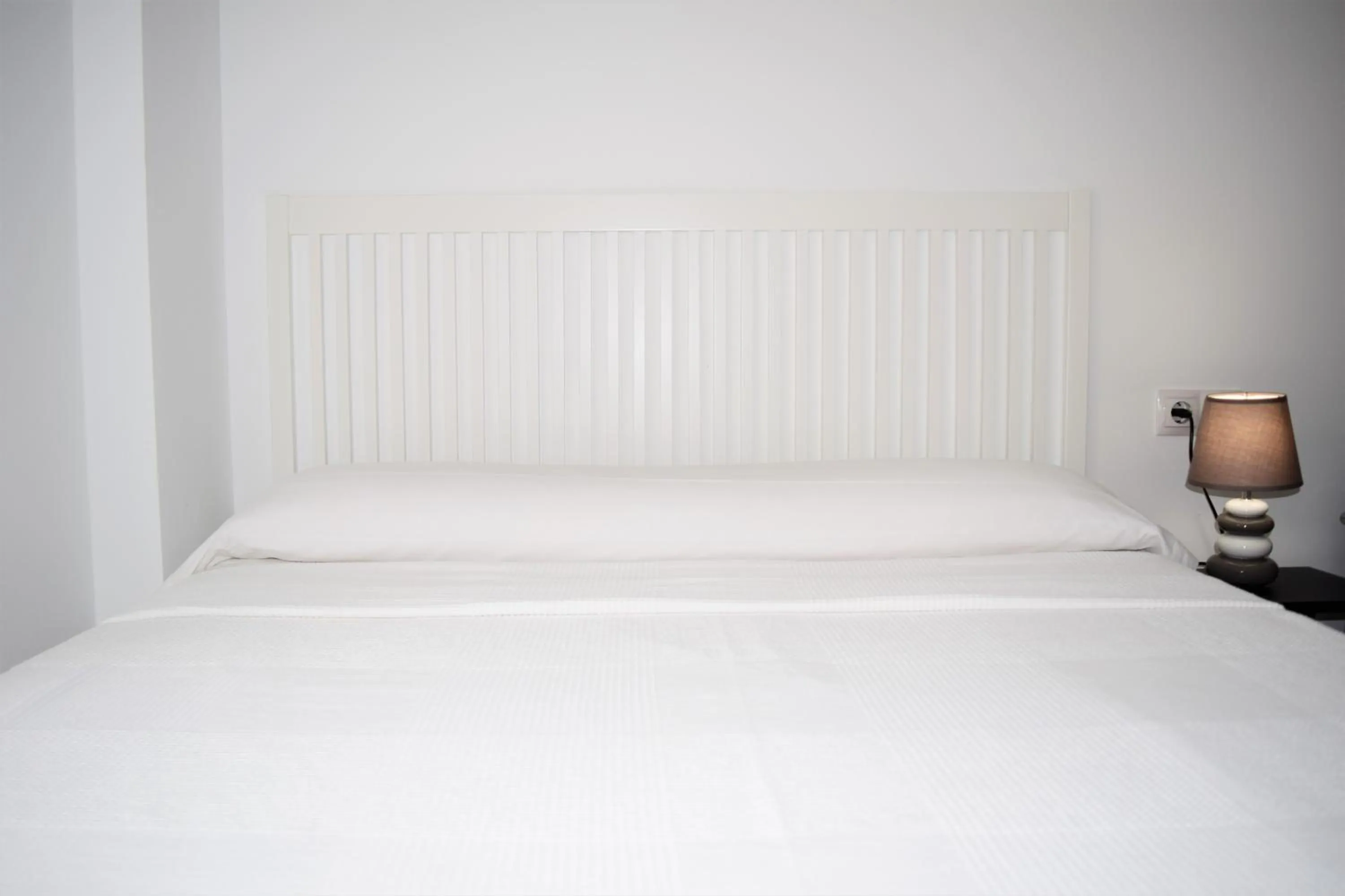 Bed in Hotel Mirablau