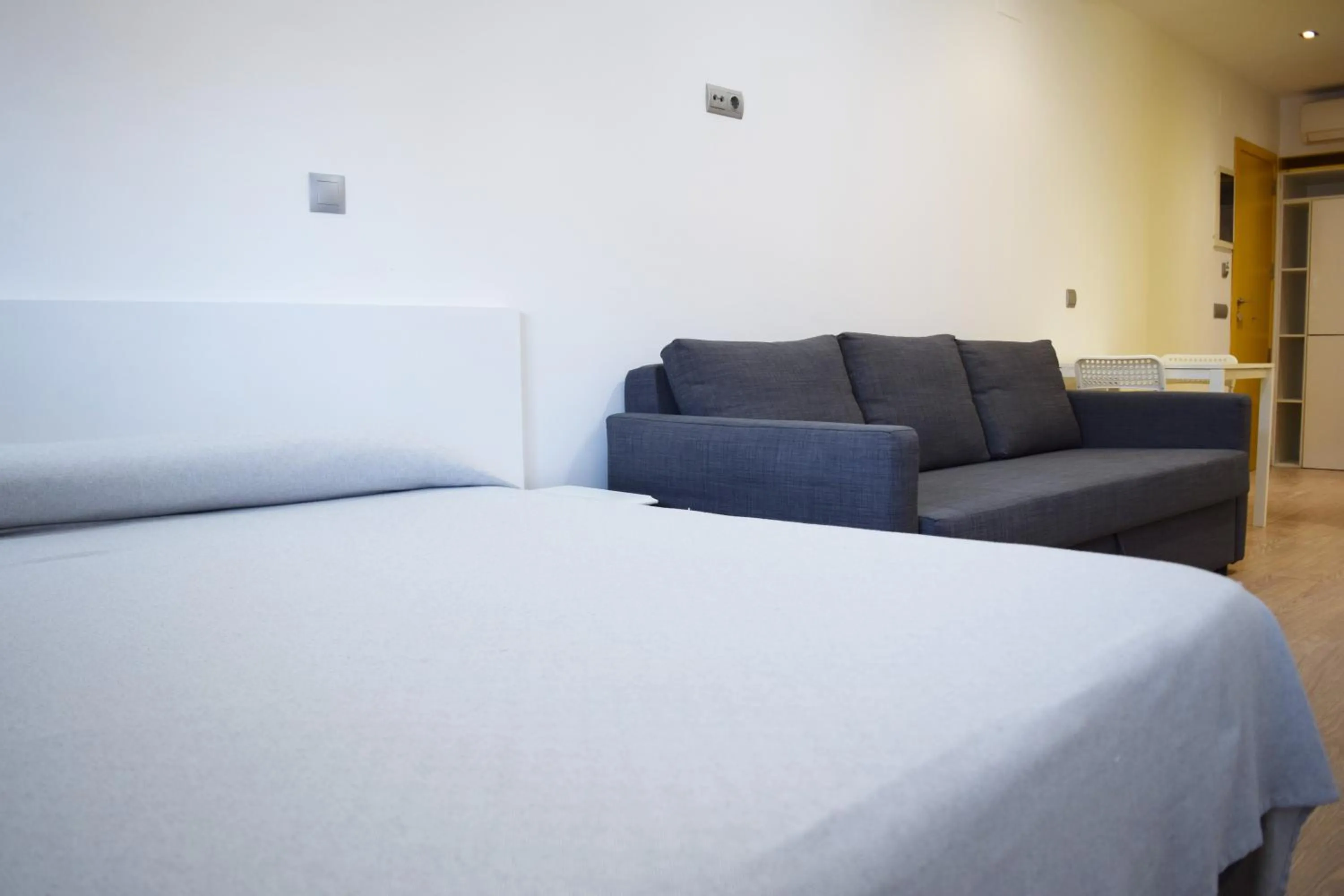 Bed in Hotel Mirablau