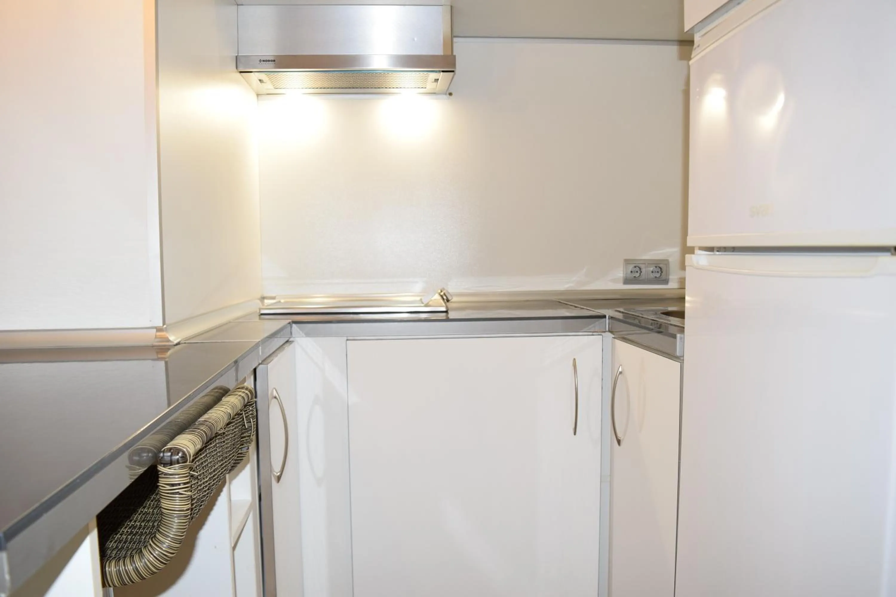 Kitchen or kitchenette in Hotel Mirablau