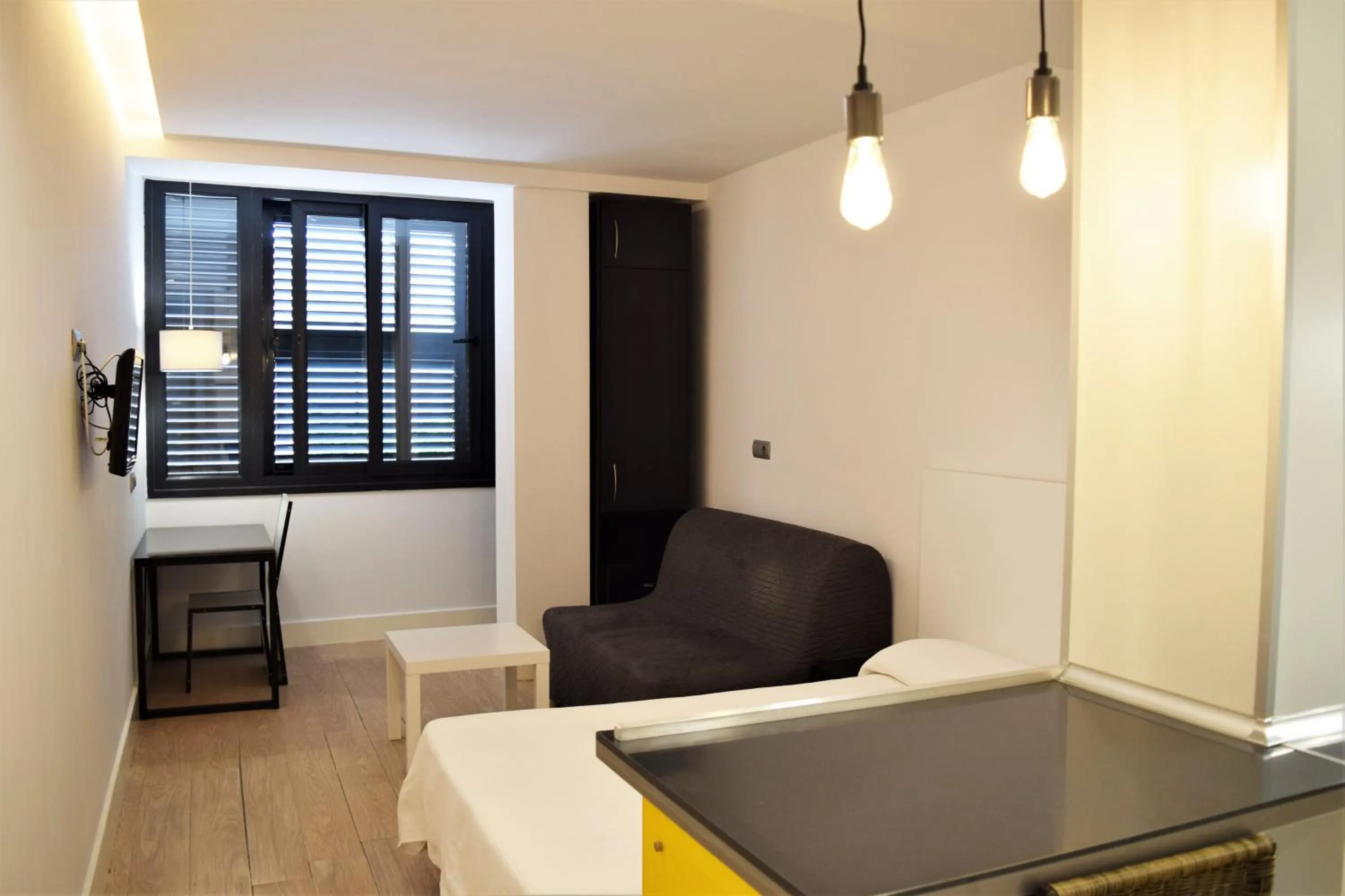 Bed in Hotel Mirablau