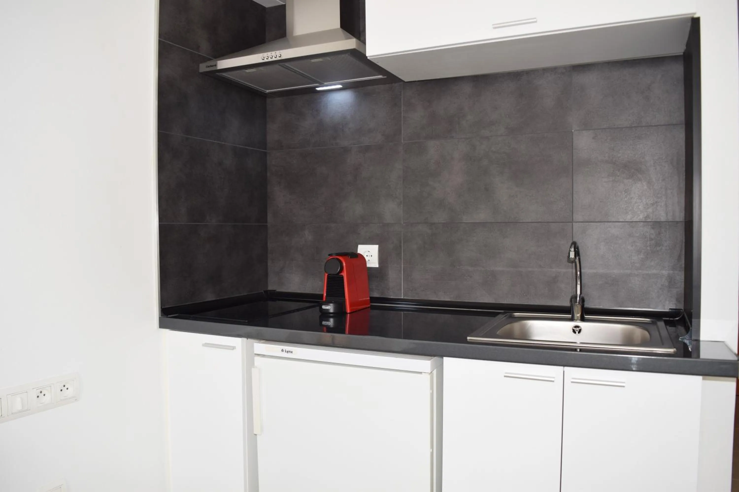 Kitchen or kitchenette in Hotel Mirablau