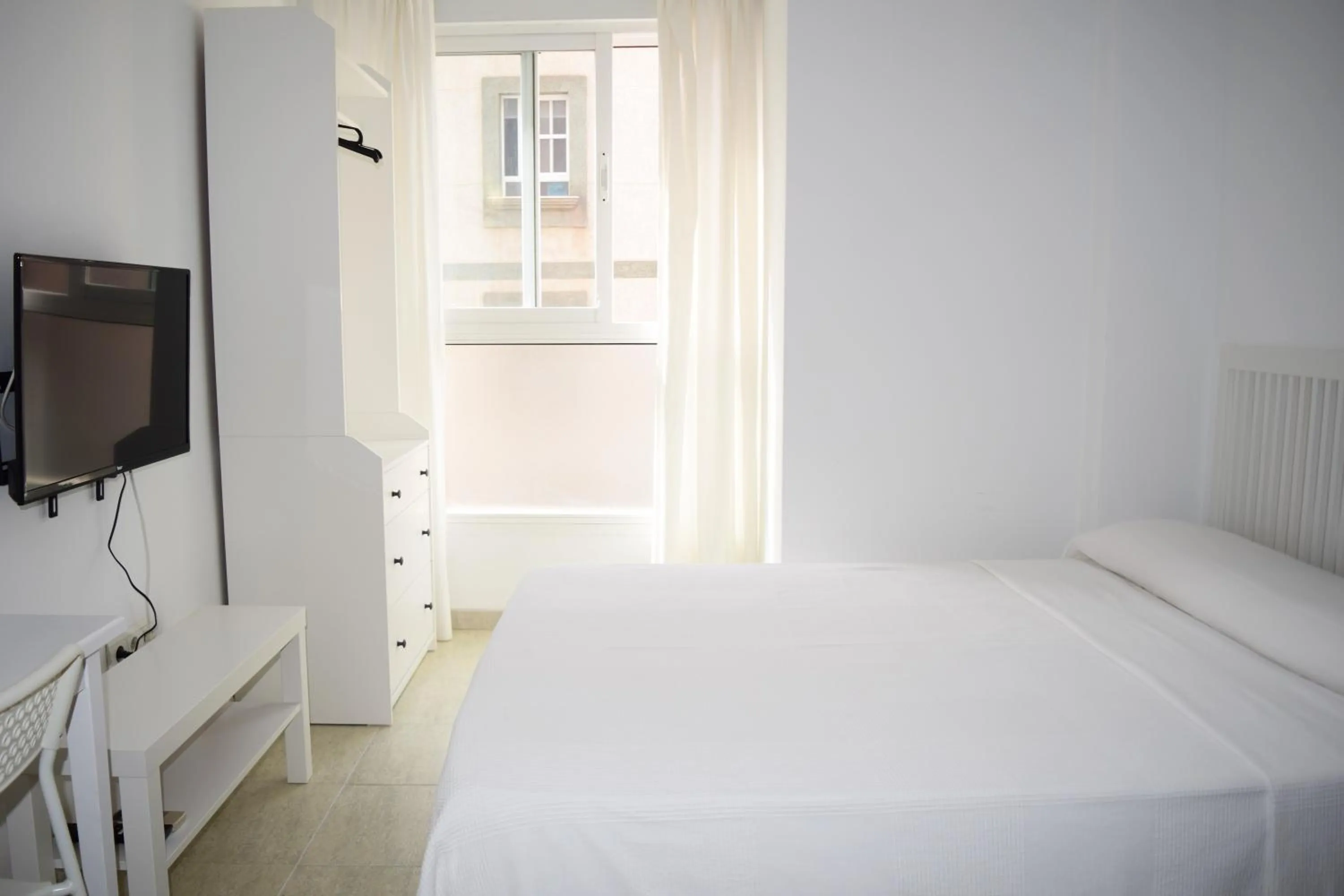 Bed in Hotel Mirablau