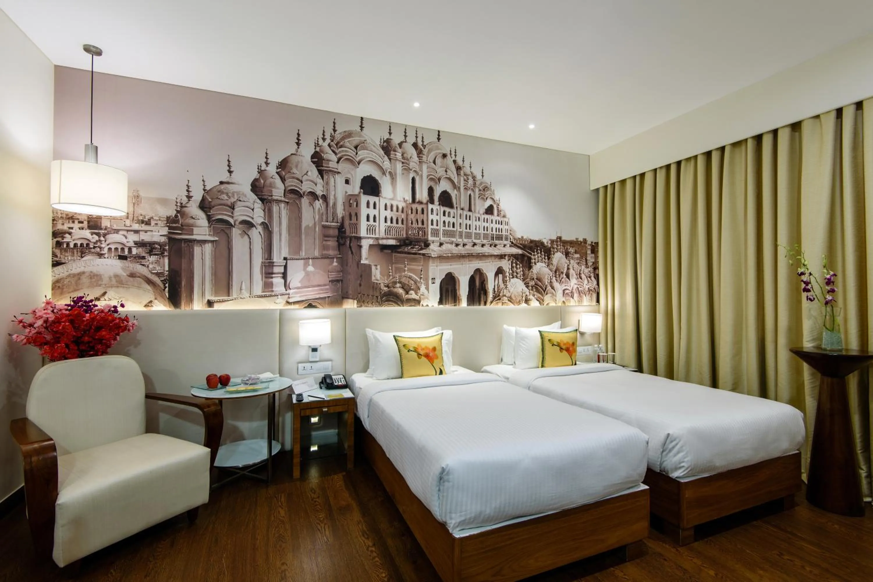Photo of the whole room, Bed in Regenta Central Jaipur