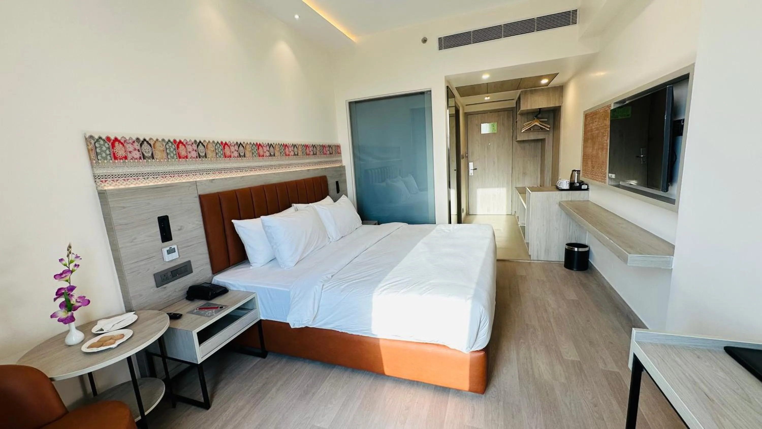 Bed in Regenta Central Jaipur