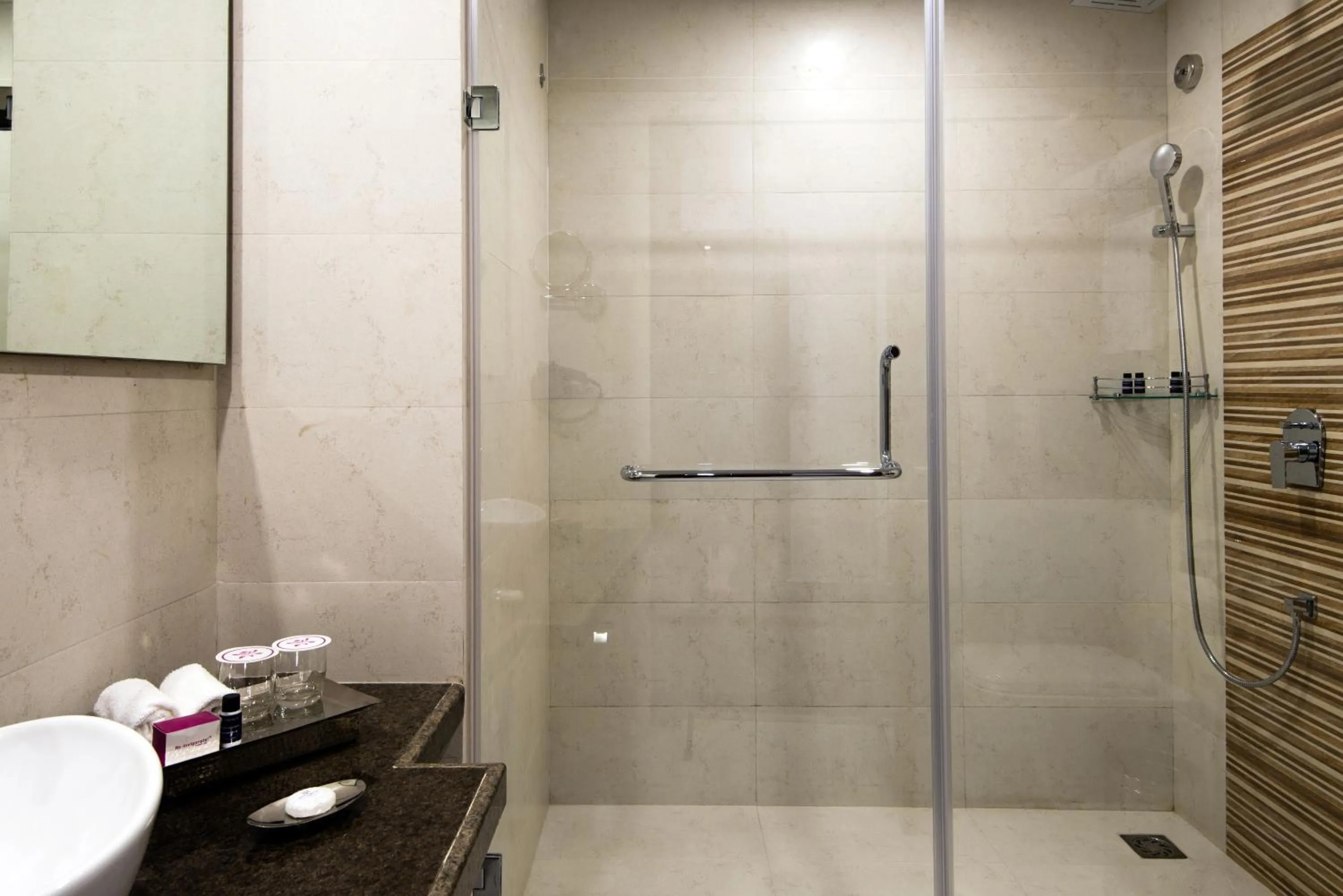 Shower in Regenta Central Jaipur