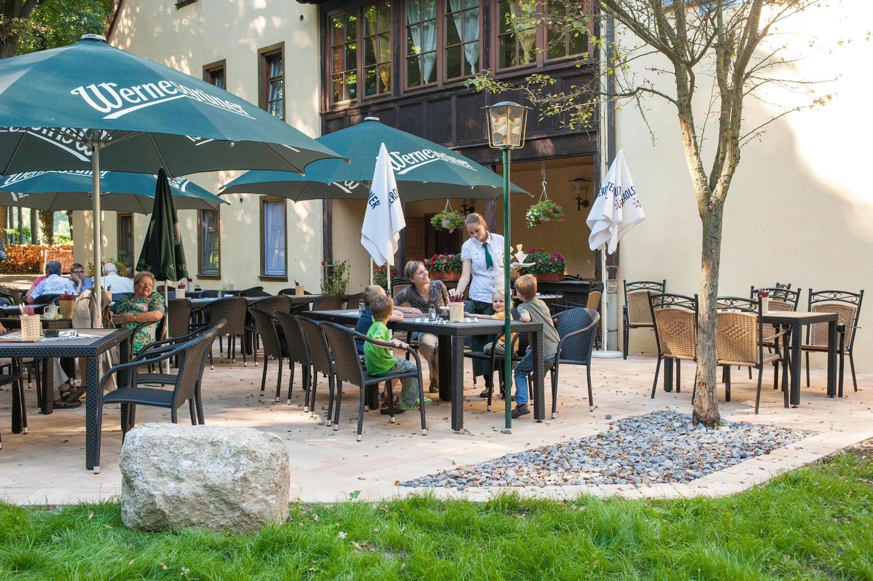 Balcony/Terrace in Hotel Zum Herrenhaus