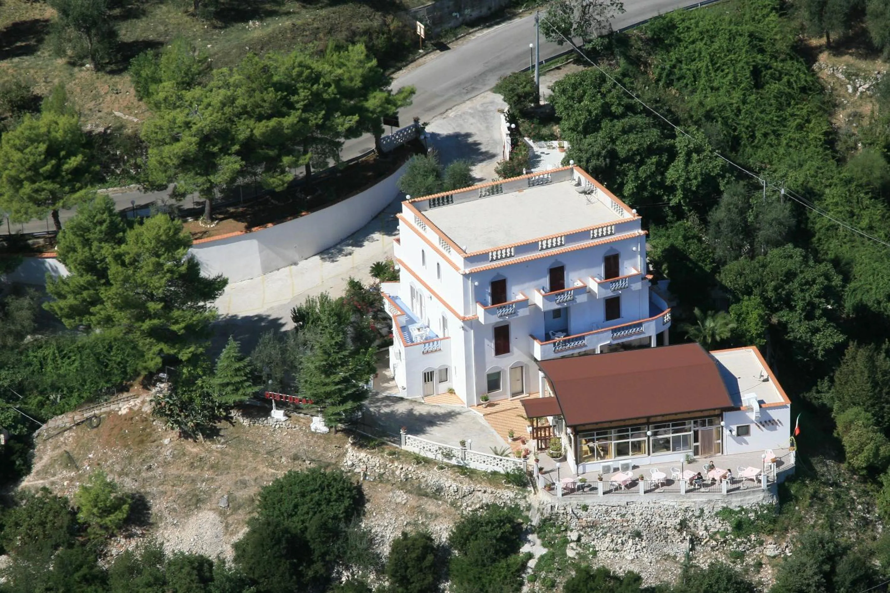 Bird's eye view in Albergo Godenizzo