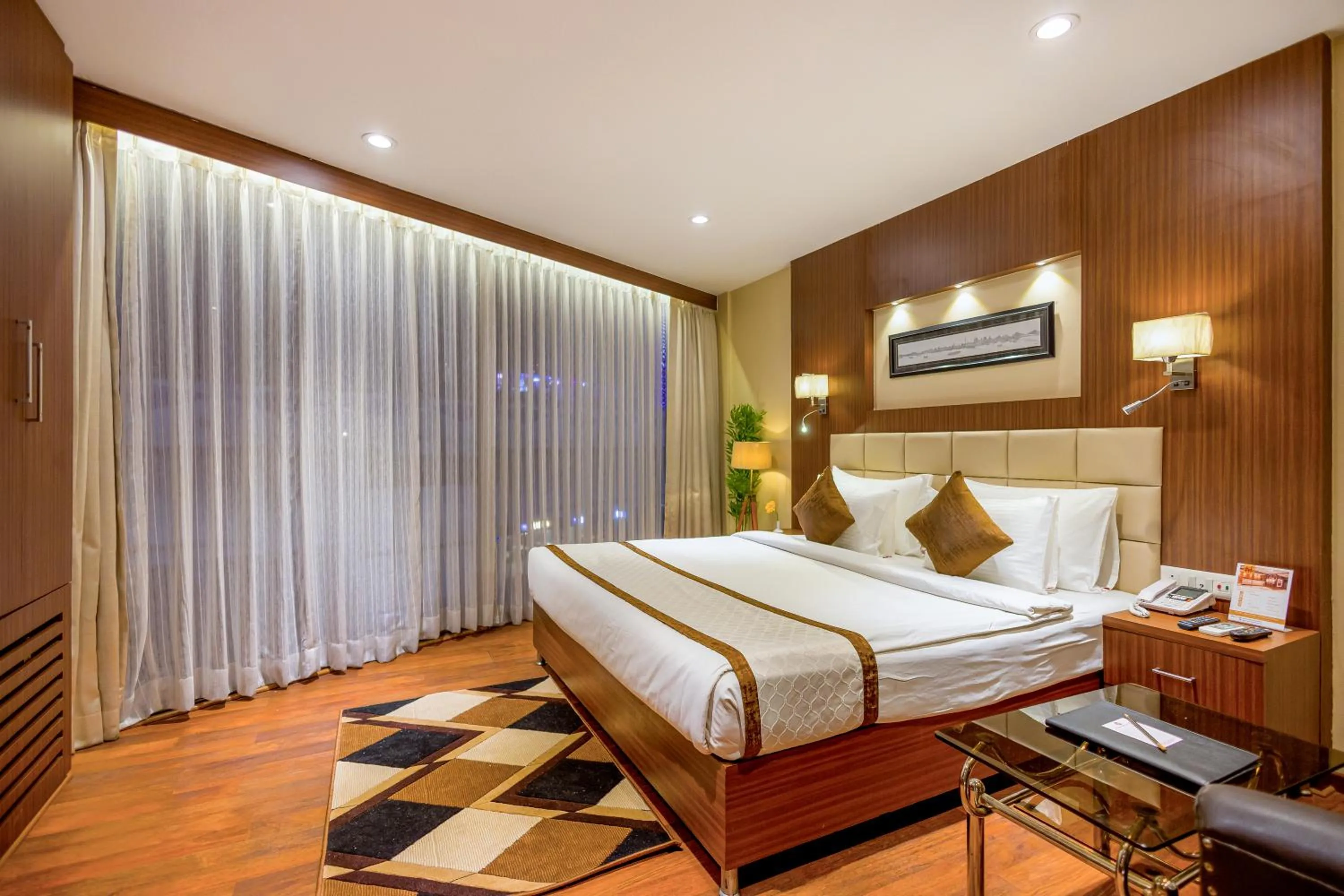 Bedroom, Bed in Hotel Sawood International