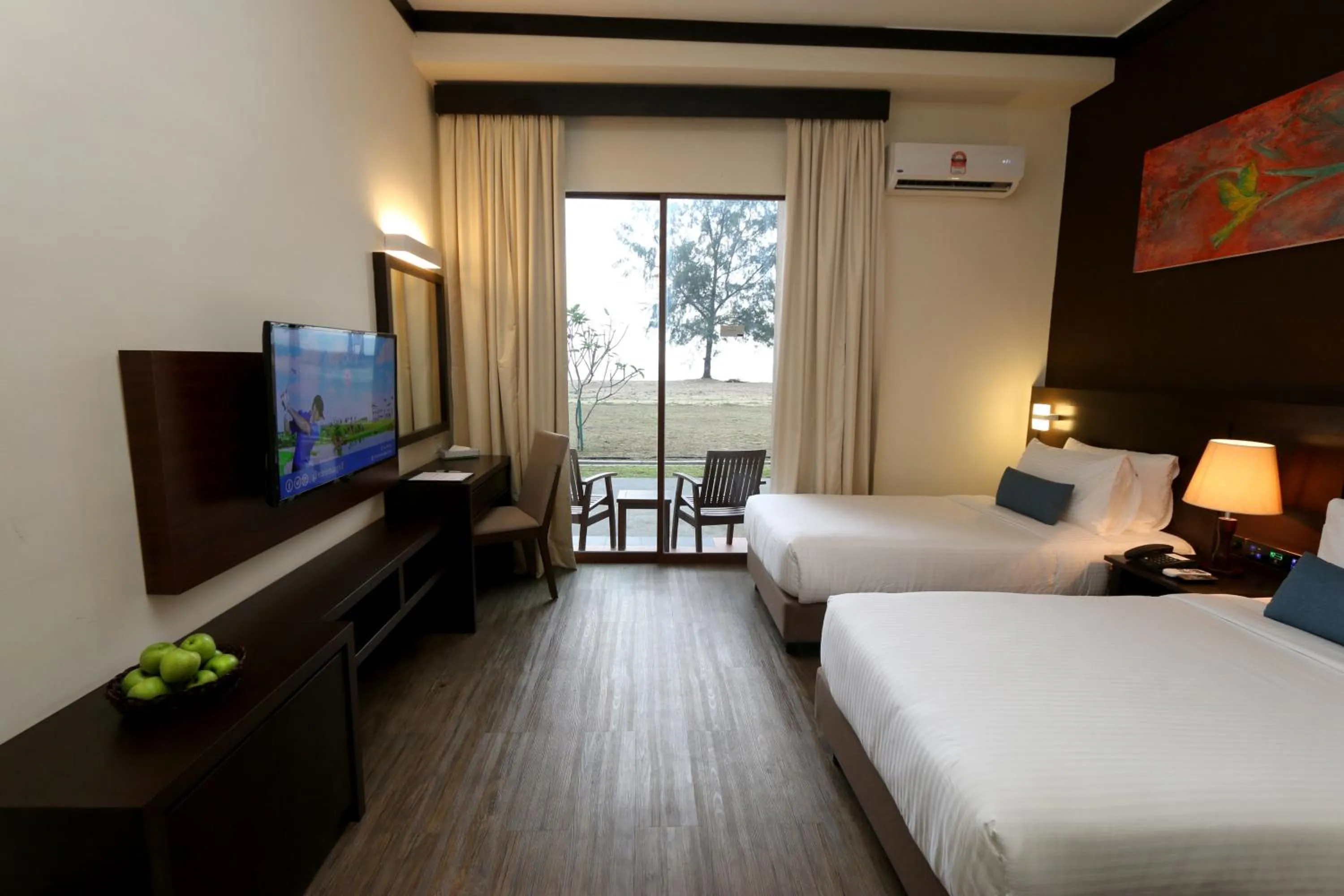 Bed in Villea Rompin Resort & Golf