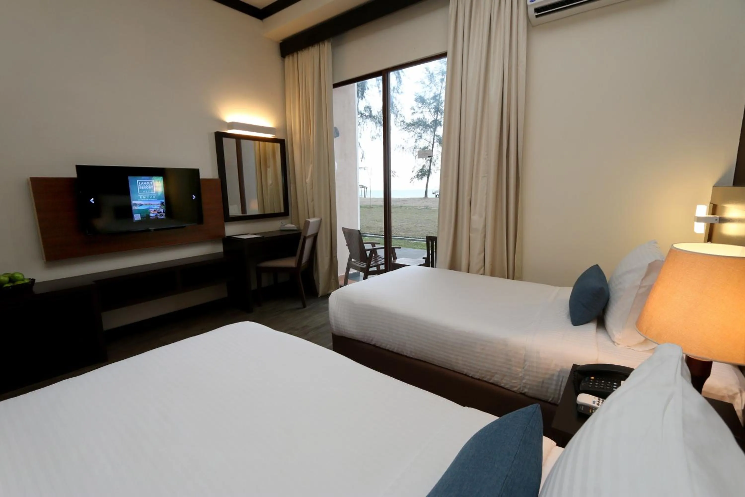 Bed in Villea Rompin Resort & Golf