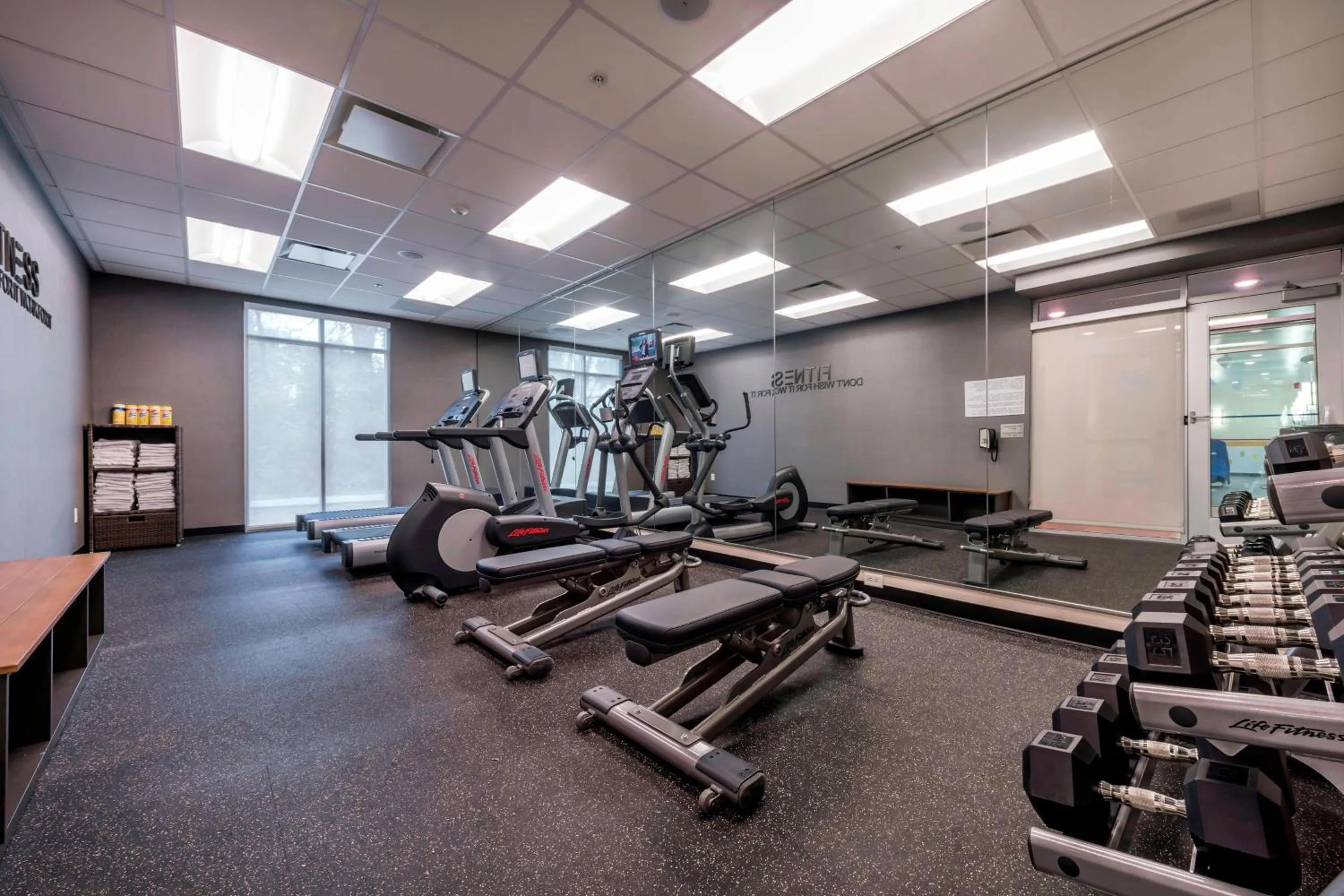 Fitness centre/facilities in Fairfield Inn by Marriott Afton Star Valley