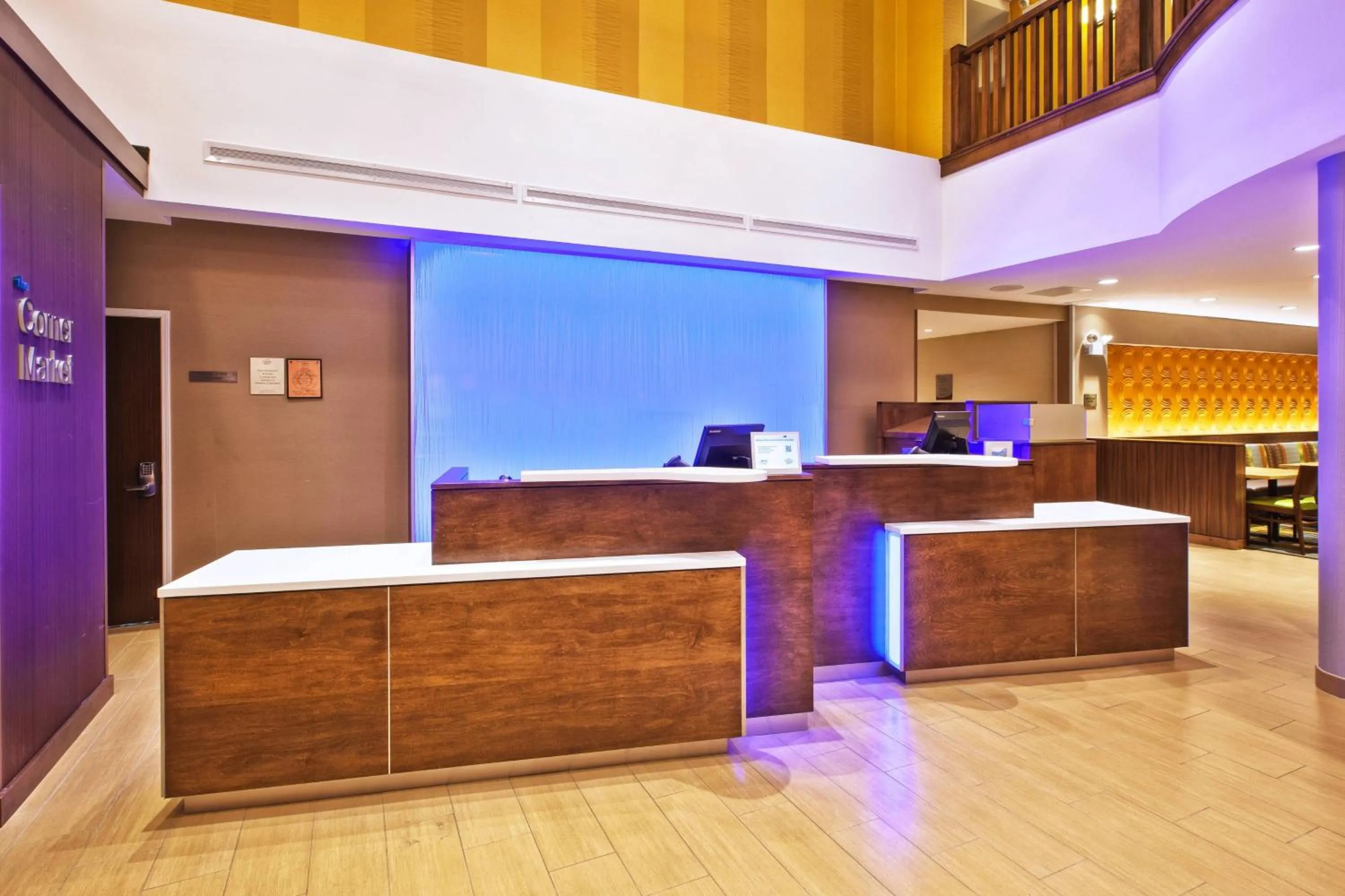 Lobby or reception in Fairfield Inn & Suites by Marriott Plattsburgh