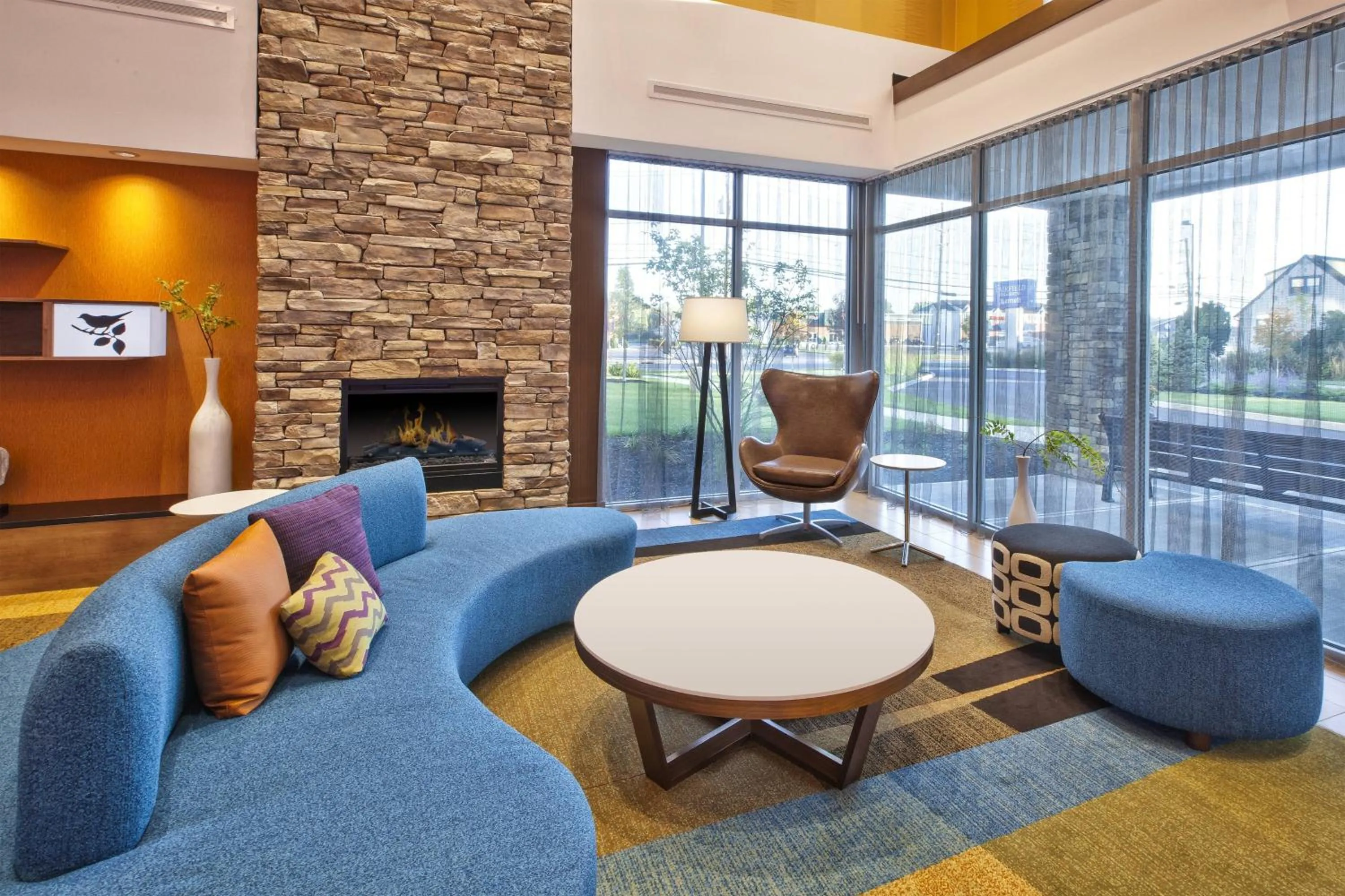 Lobby or reception in Fairfield Inn & Suites by Marriott Plattsburgh