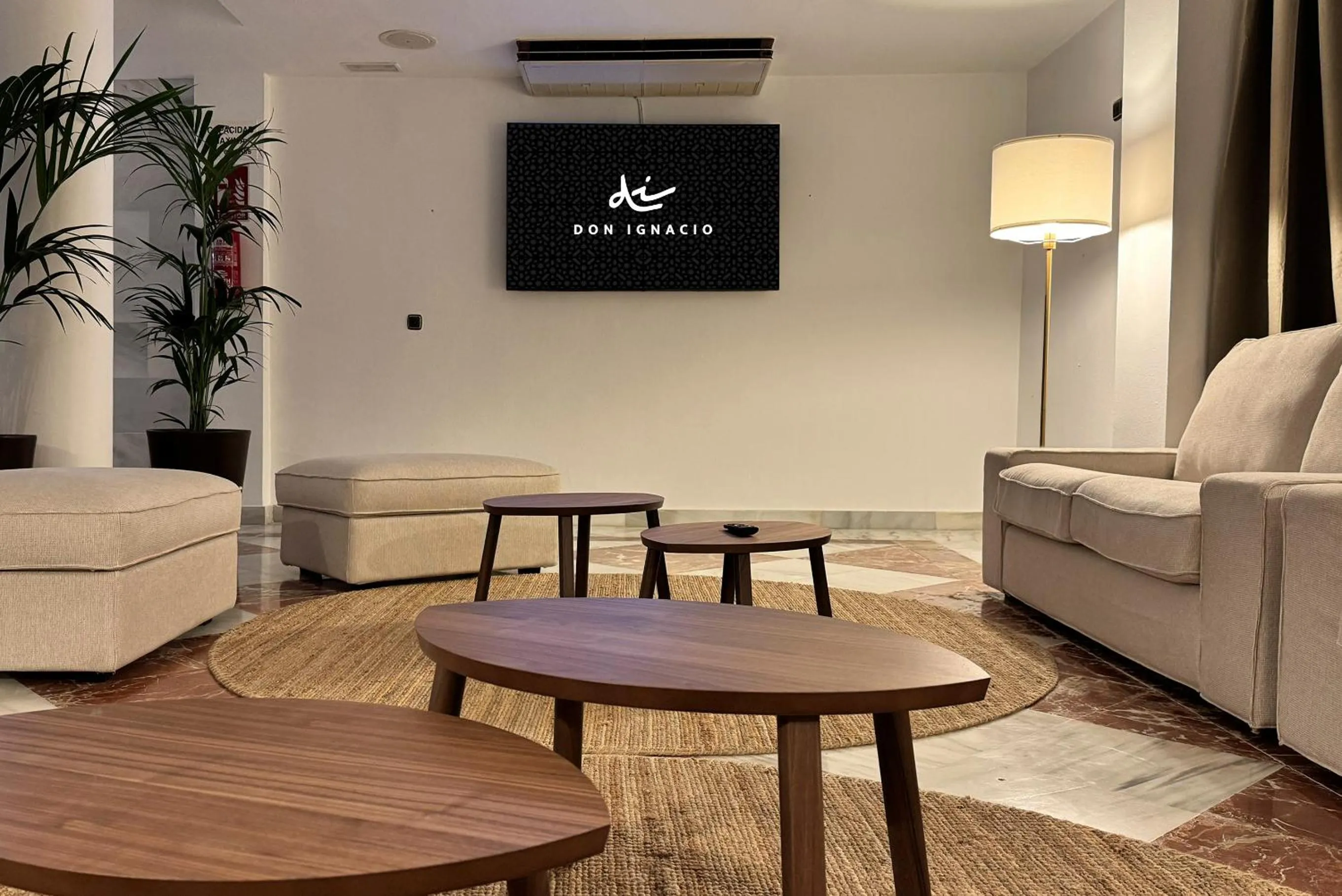 Communal lounge/ TV room in Hotel Don Ignacio