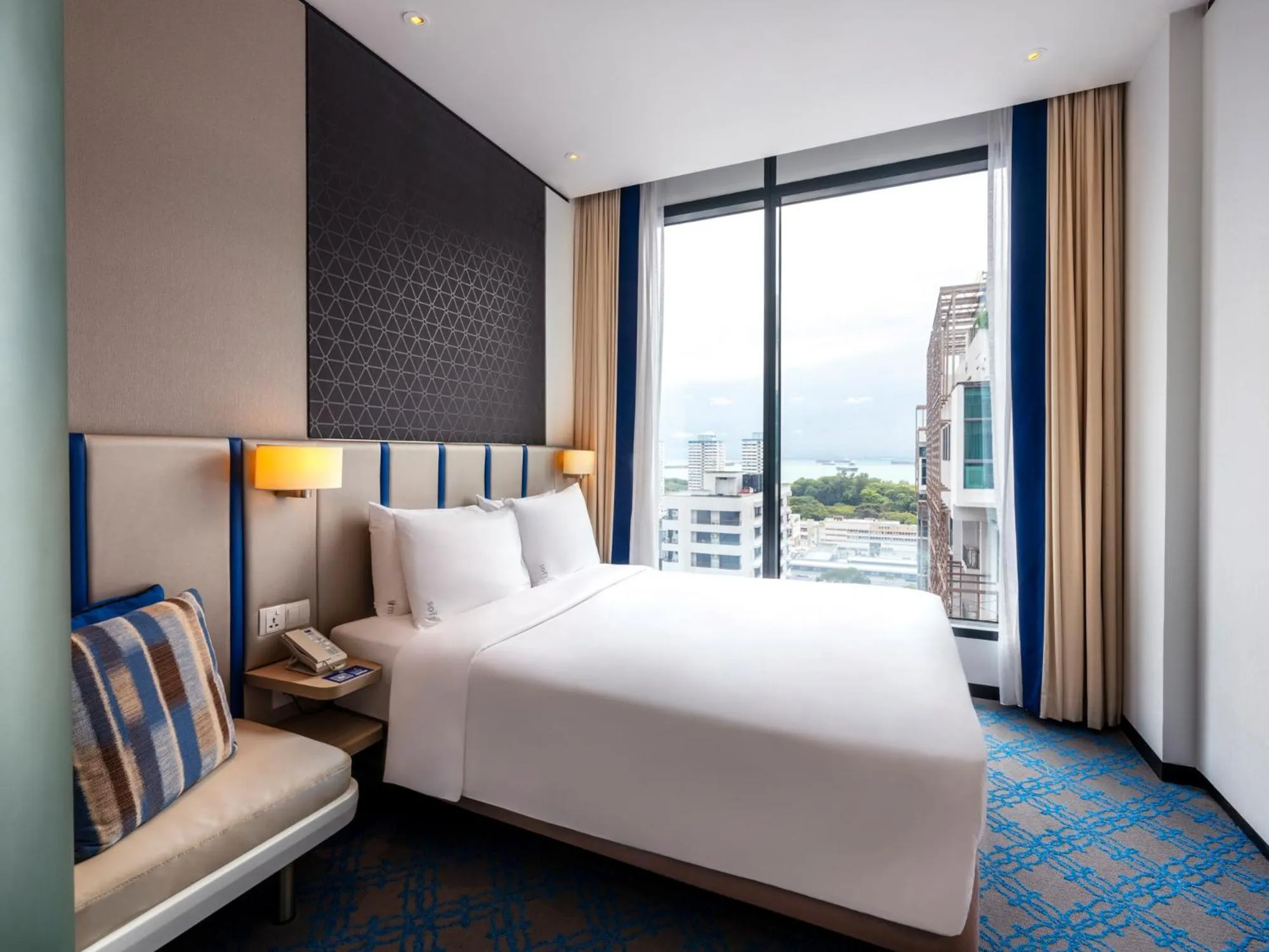 View (from property/room), Bed in Holiday Inn Express Singapore Katong by IHG