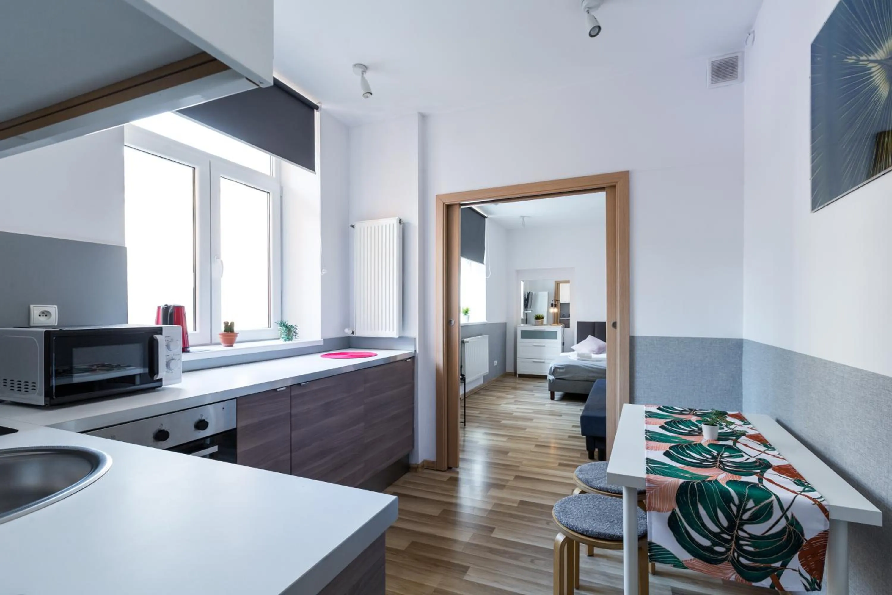 Kitchen or kitchenette in Wawel Cracow Old City Apartments - Friendhouse Apartments
