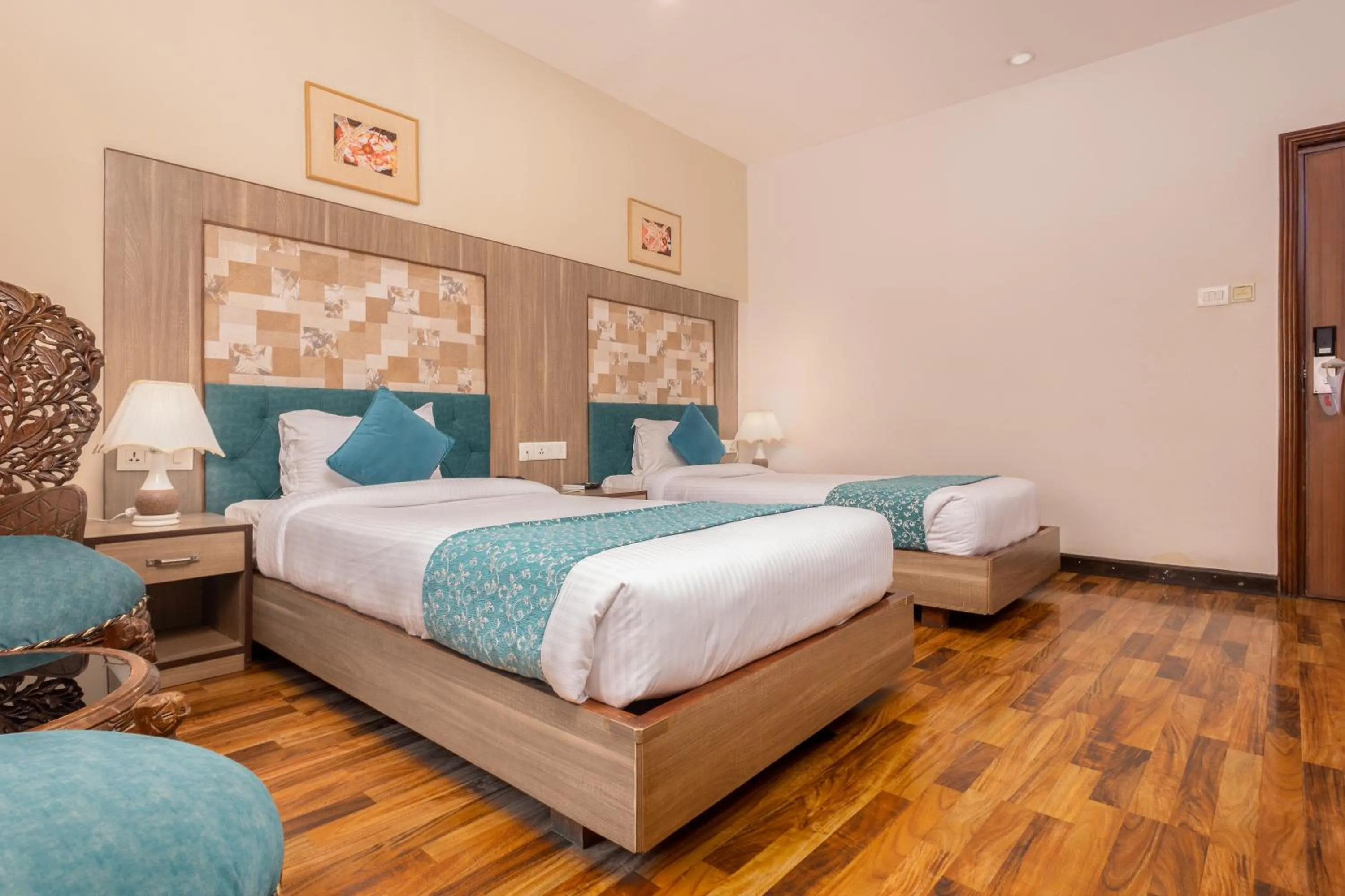 Photo of the whole room, Bed in Hotel Arts Kathmandu