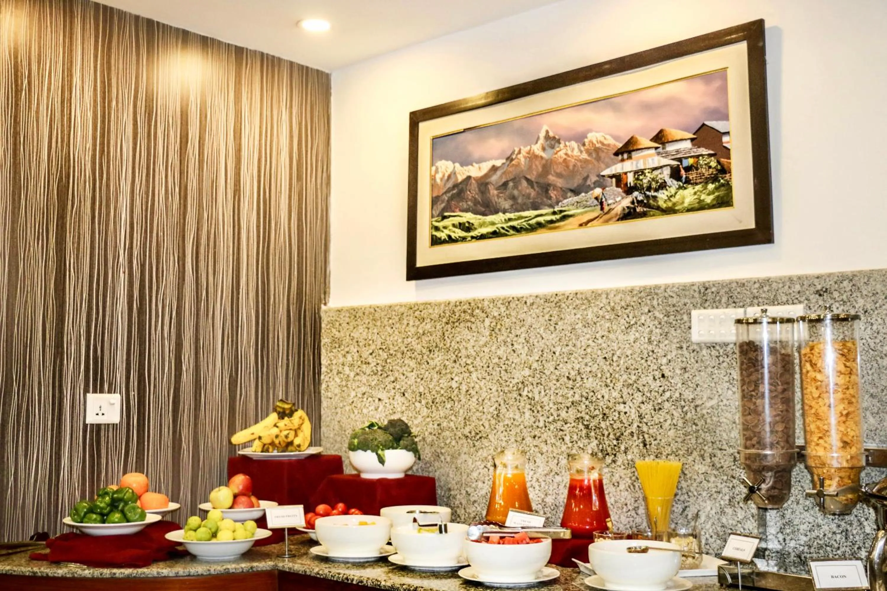 Breakfast in Hotel Arts Kathmandu