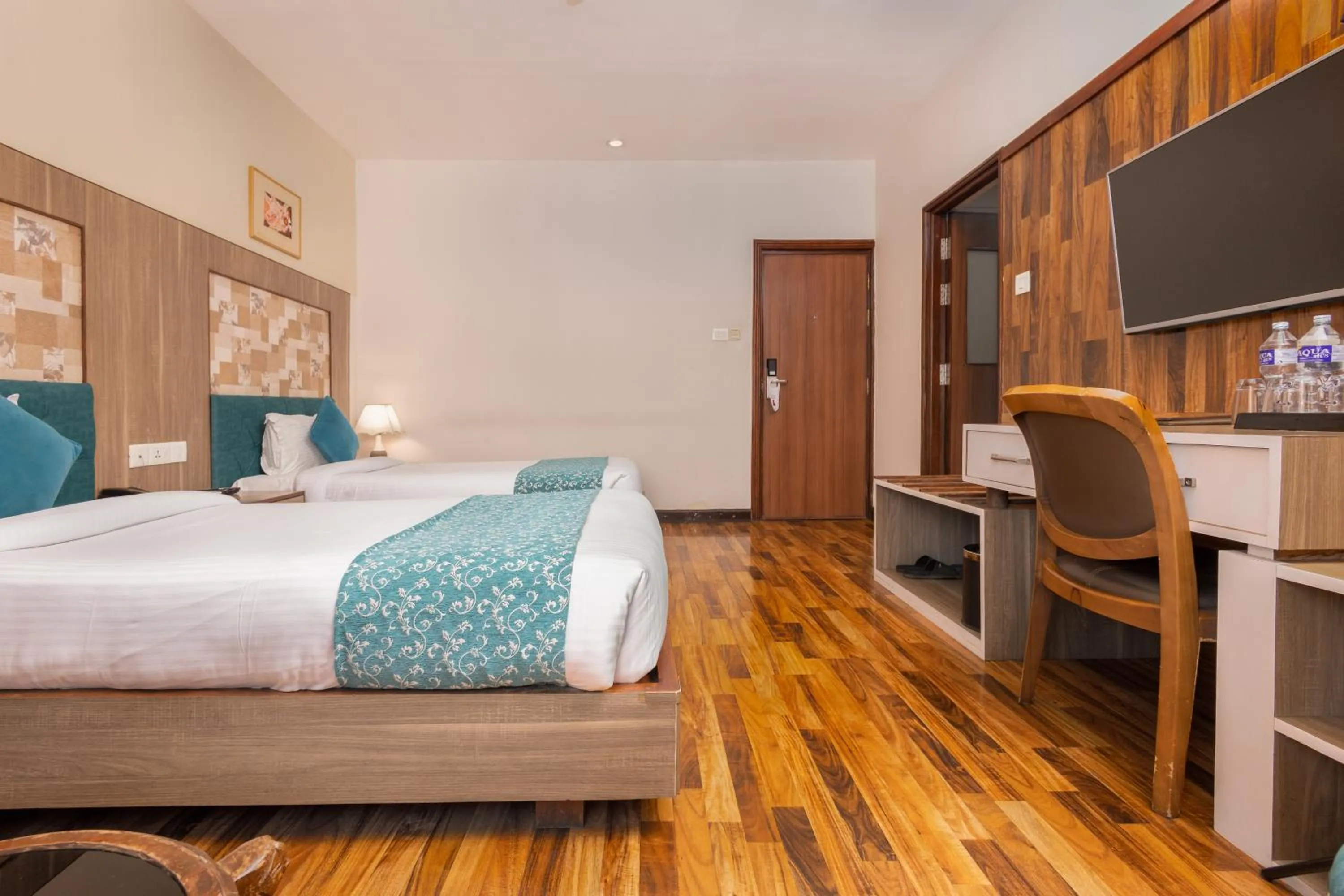 Bed in Hotel Arts Kathmandu