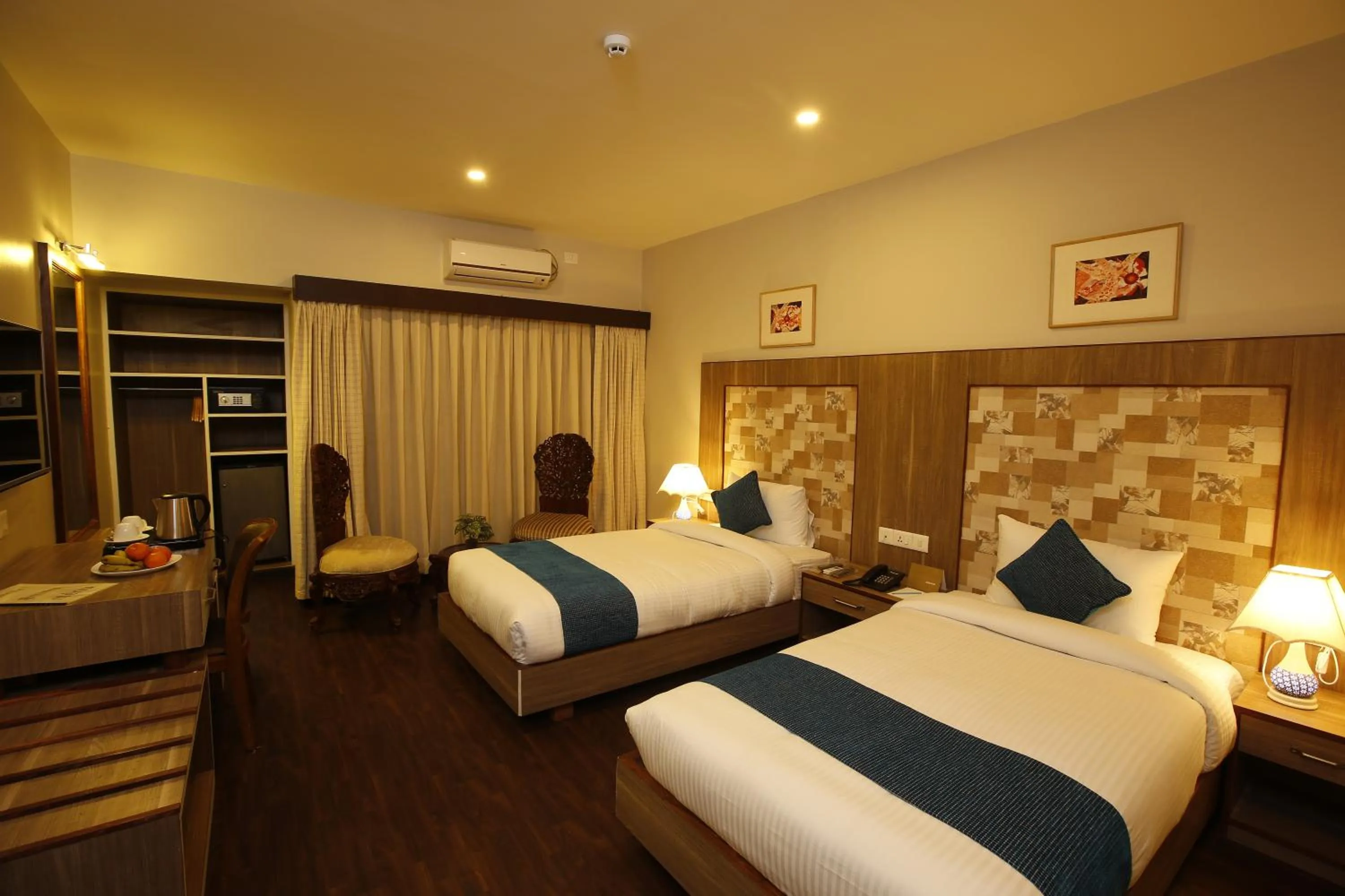 Photo of the whole room, Bed in Hotel Arts Kathmandu