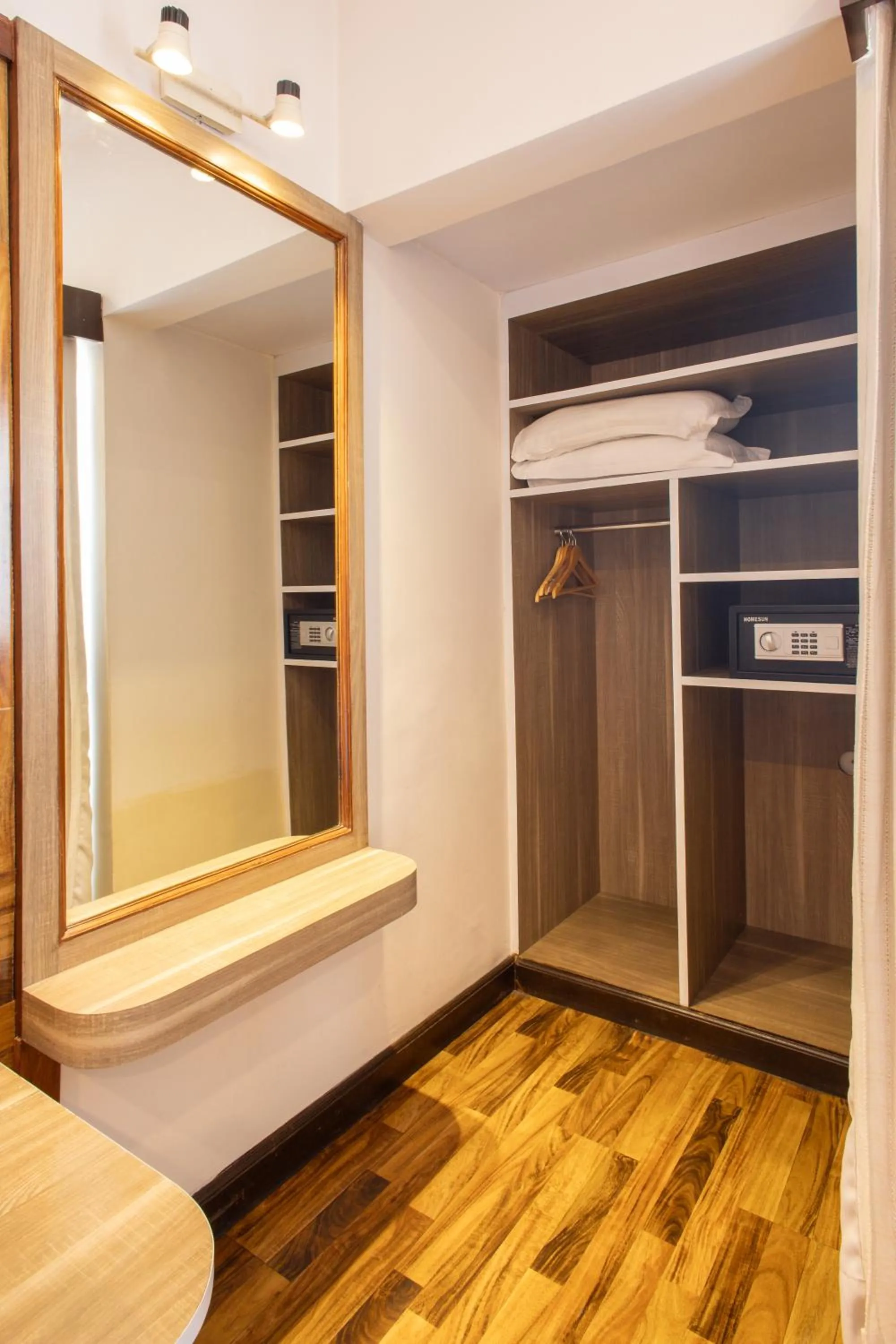 wardrobe in Hotel Arts Kathmandu