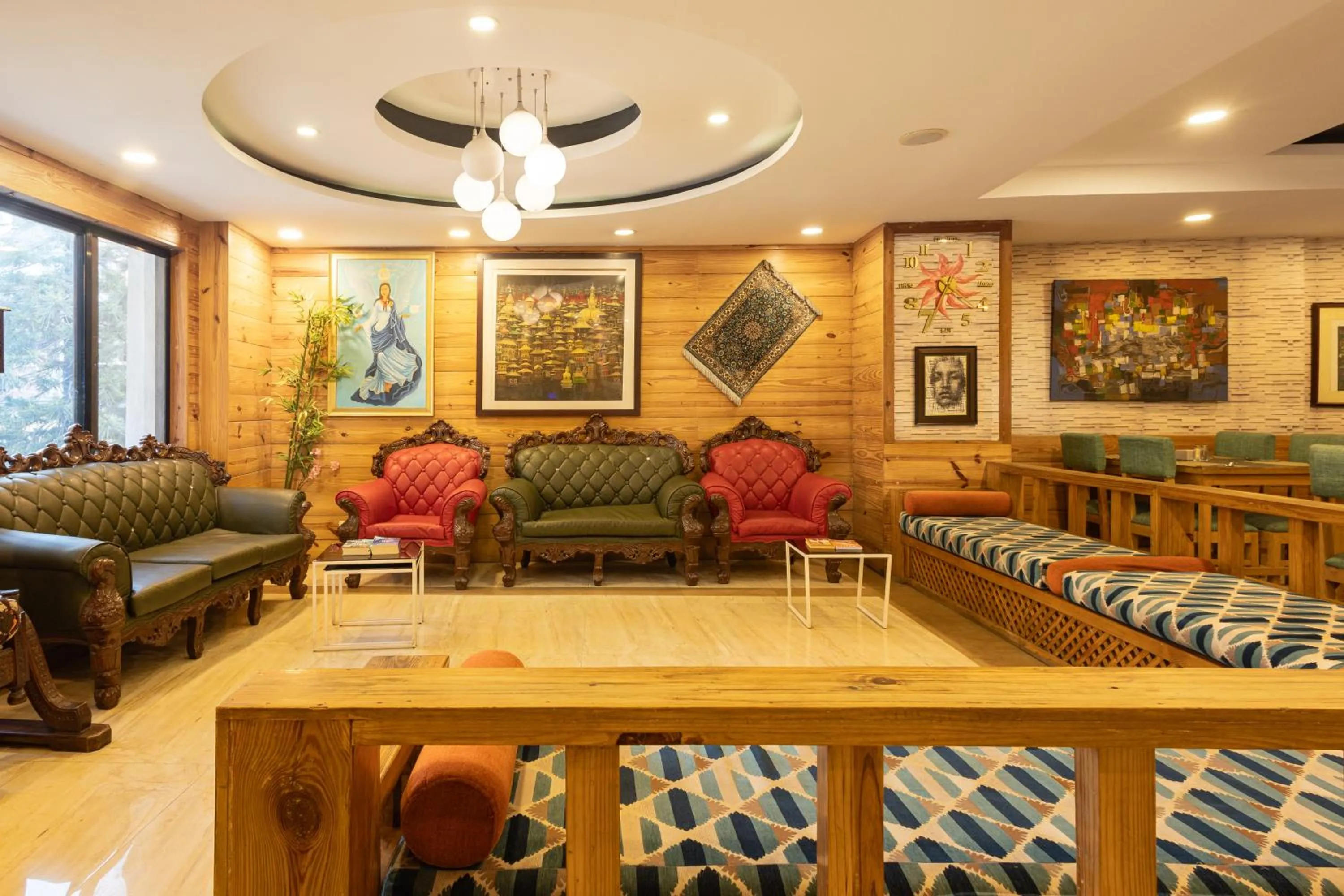 Lobby or reception in Hotel Arts Kathmandu