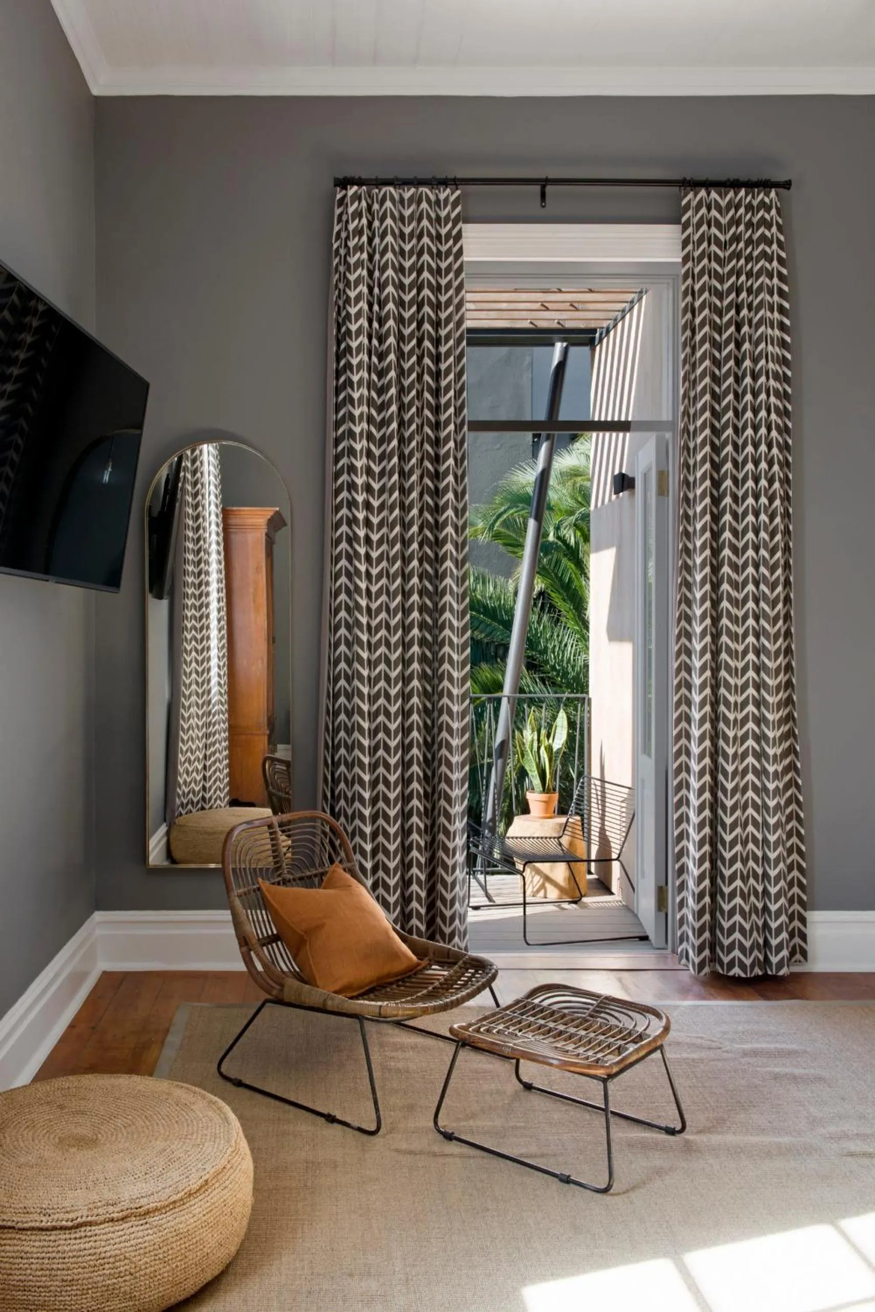 Seating area in Harpers House