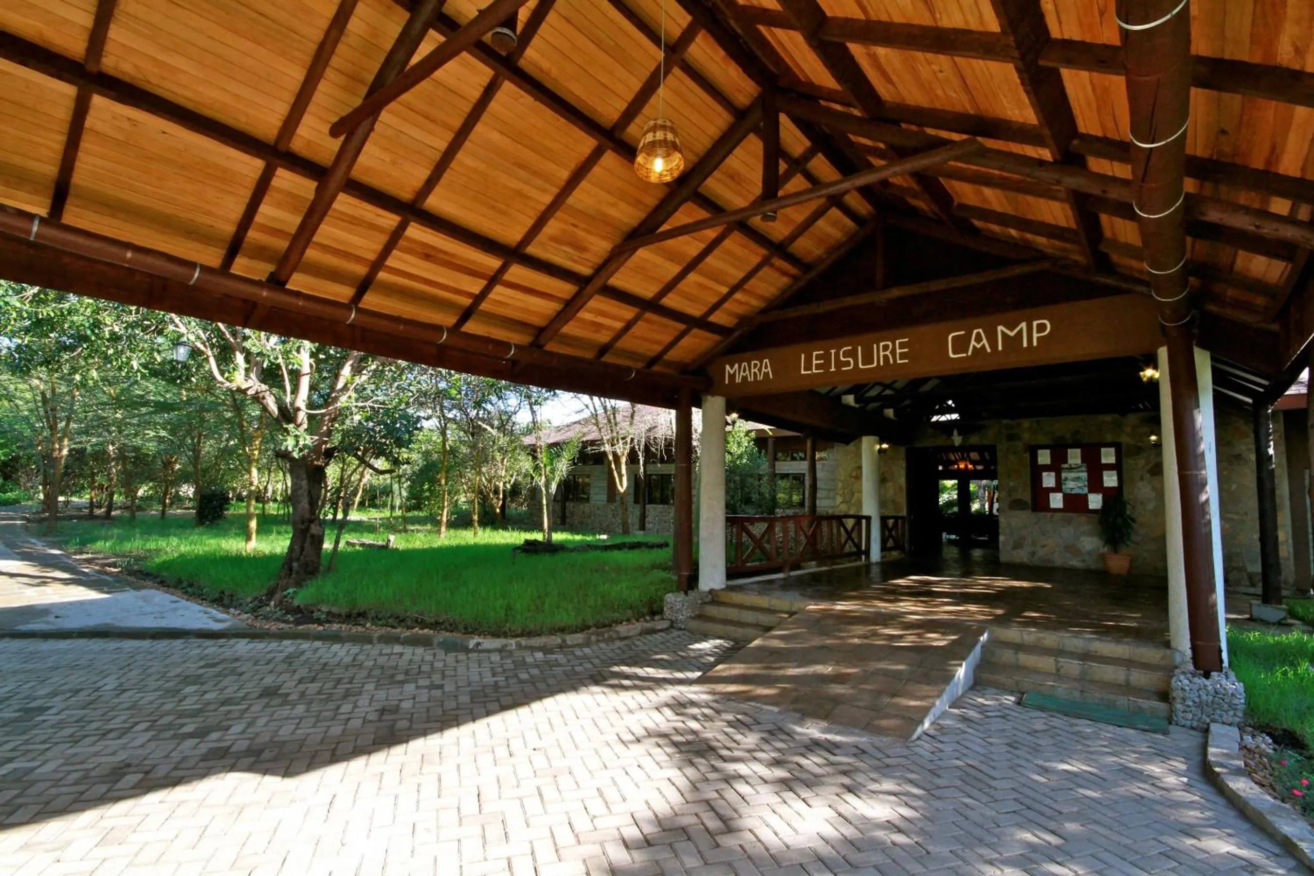 Facade/entrance in Mara Leisure Camp