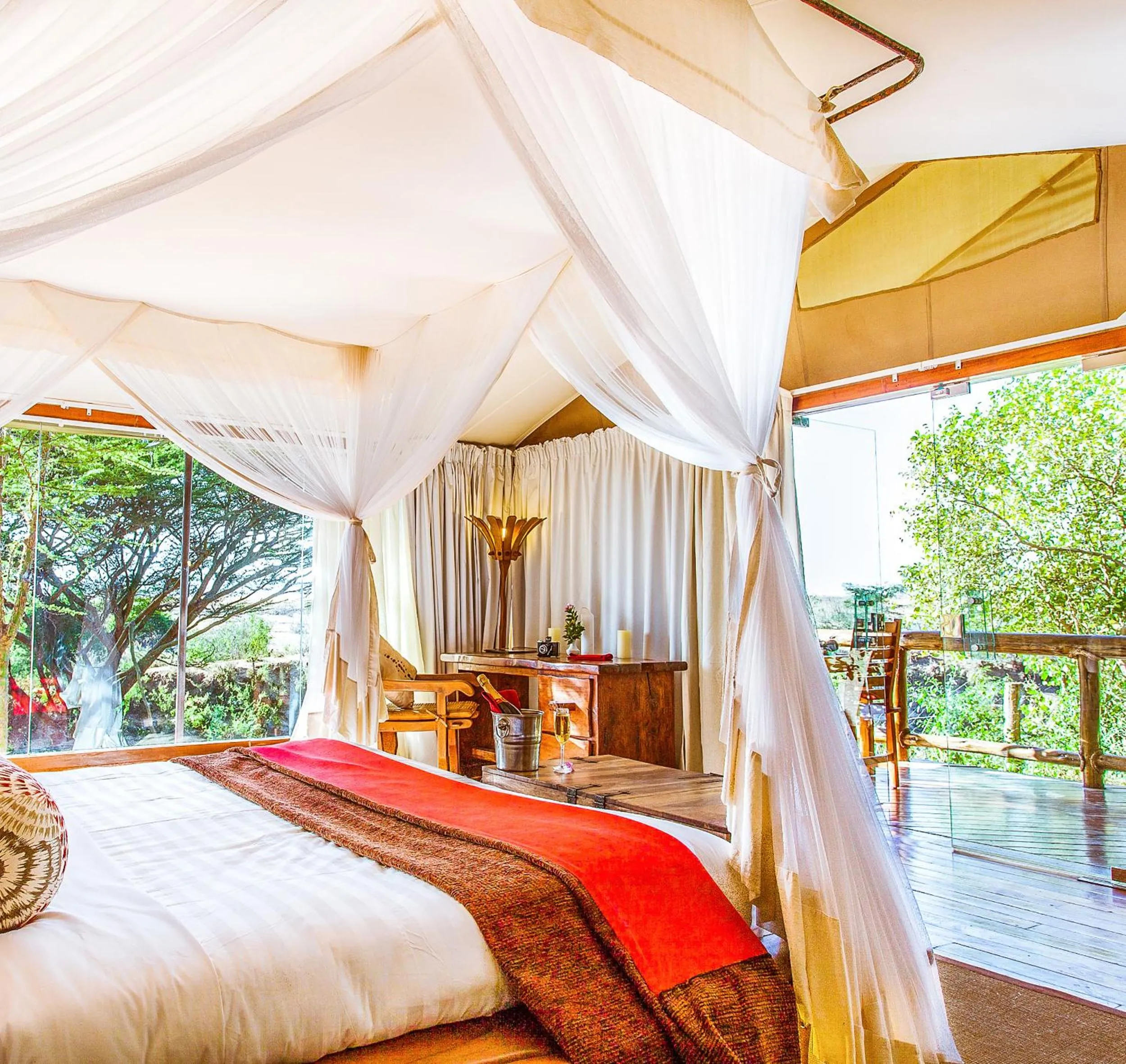 Bedroom, Bed in Mara Leisure Camp