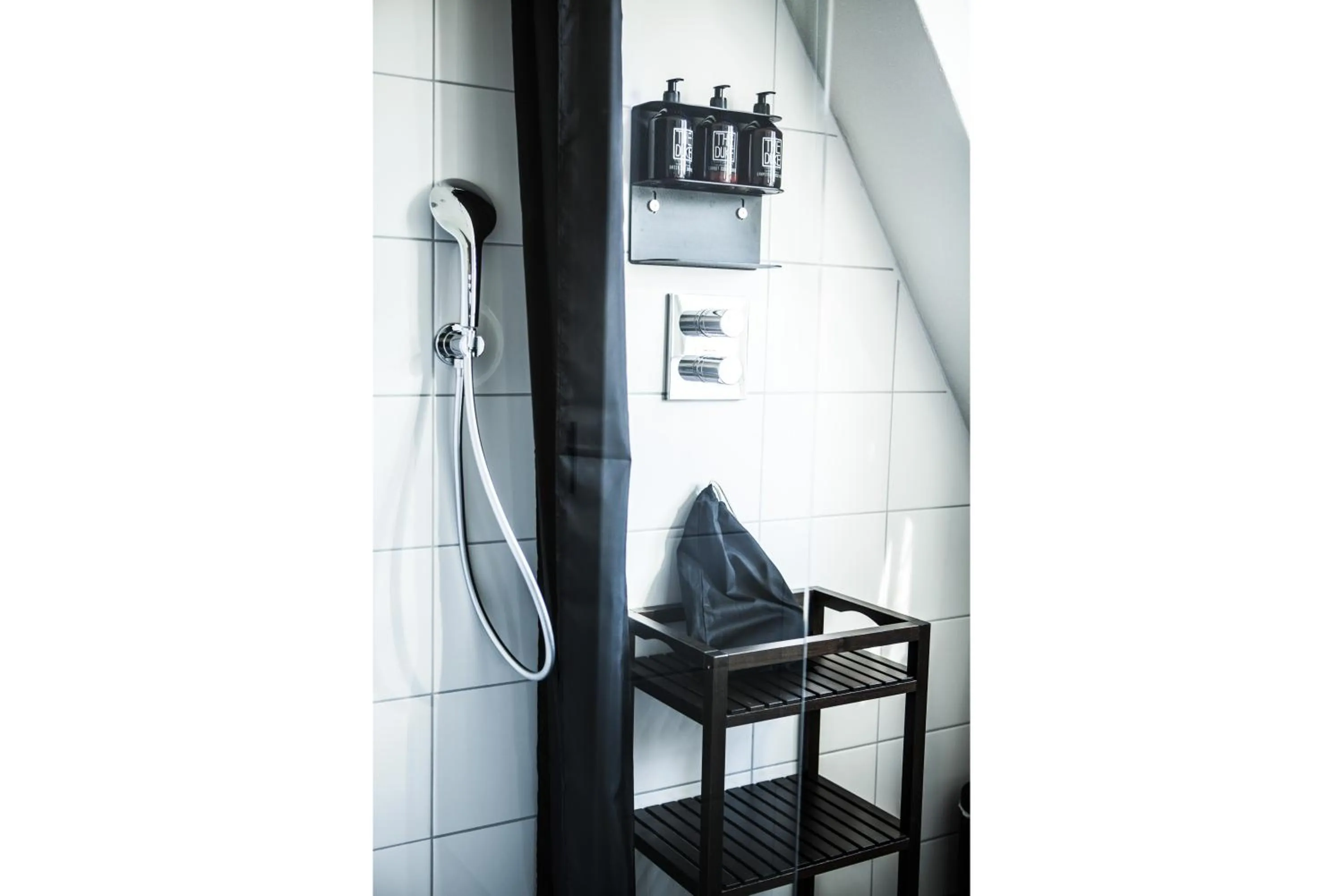 Shower in The Duke Boutique Apartments