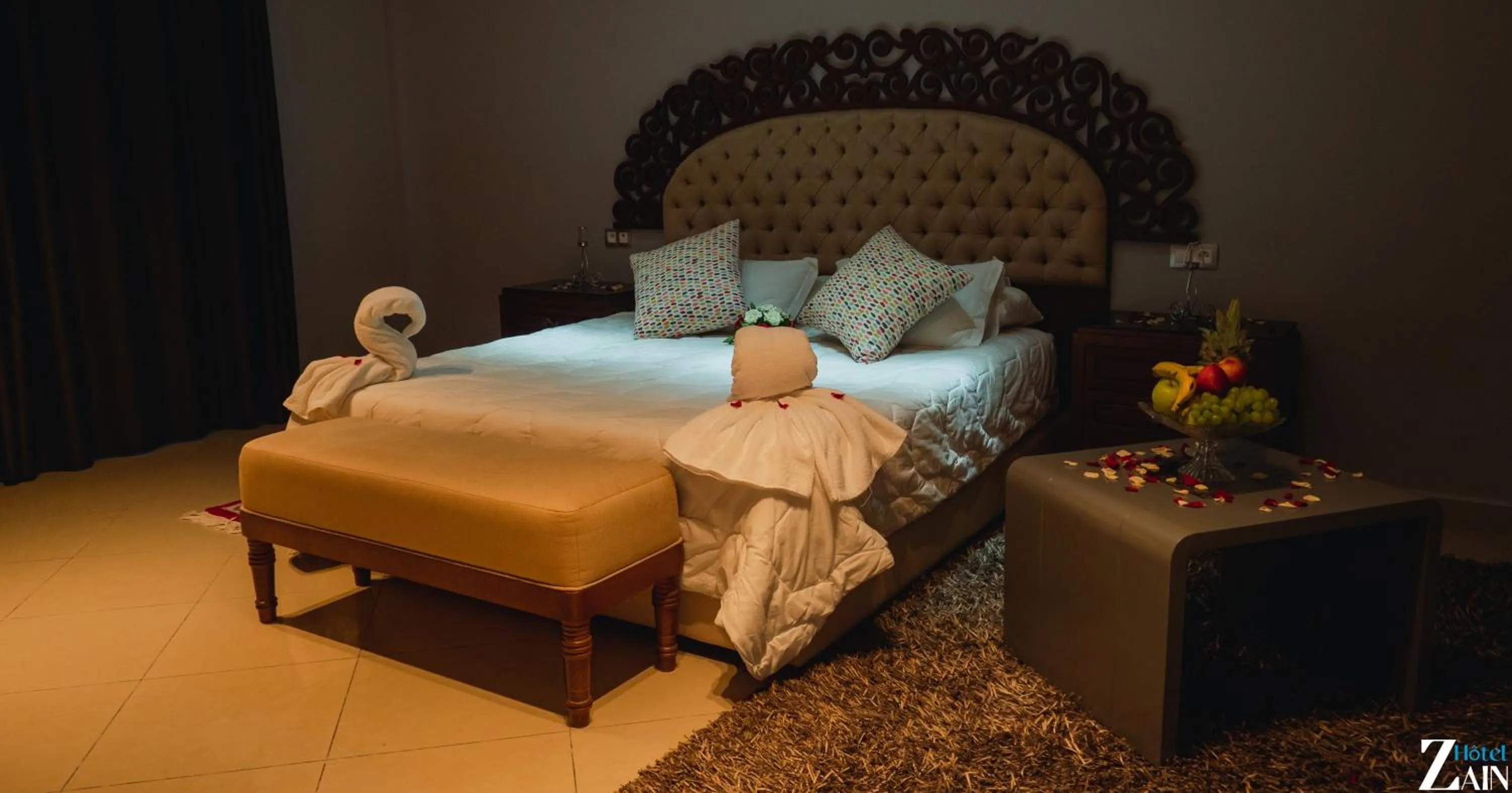 Bed in Zain Hotel