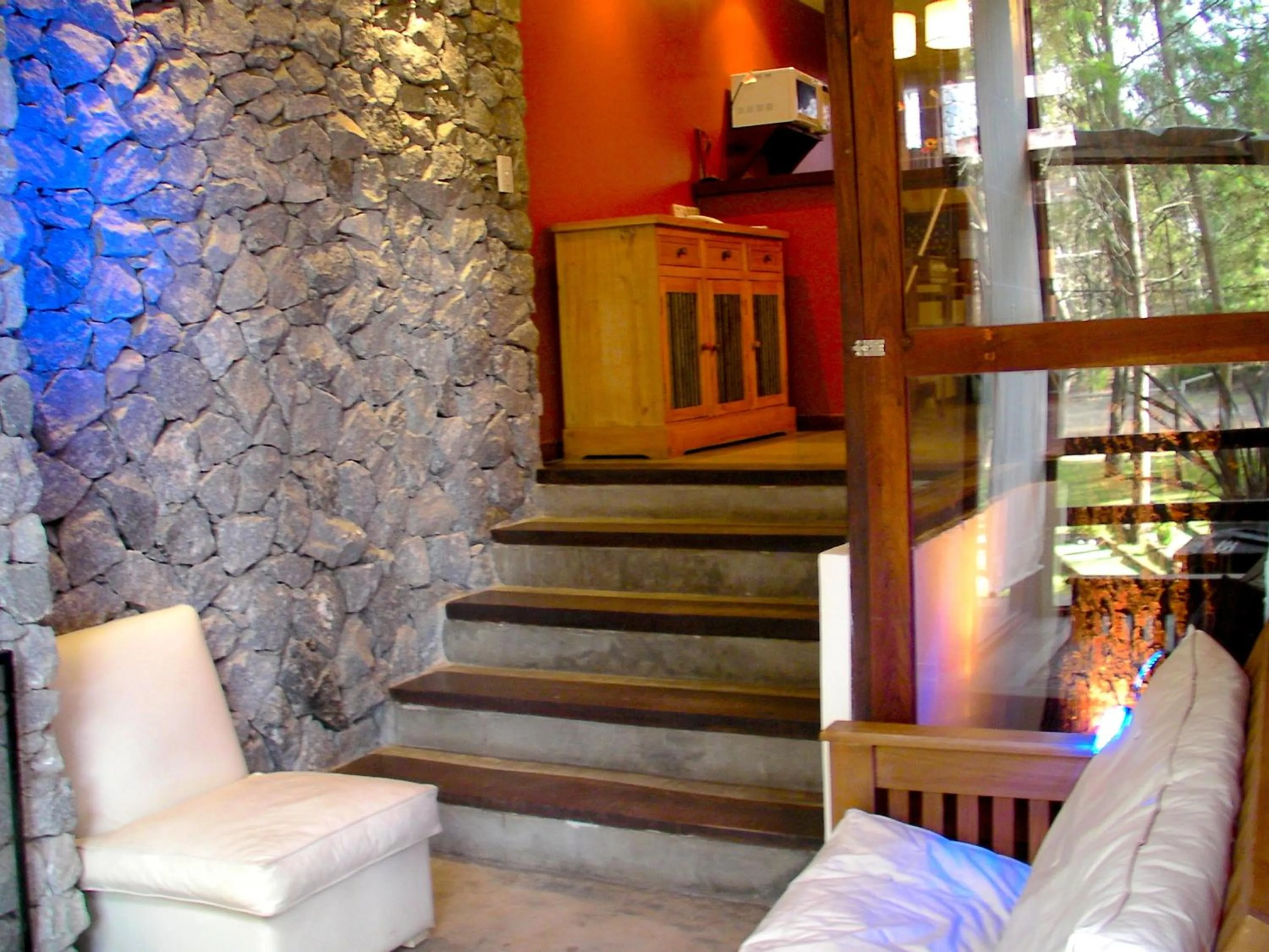 Living room in Altos Medanos Cabañas & Club de Bosque