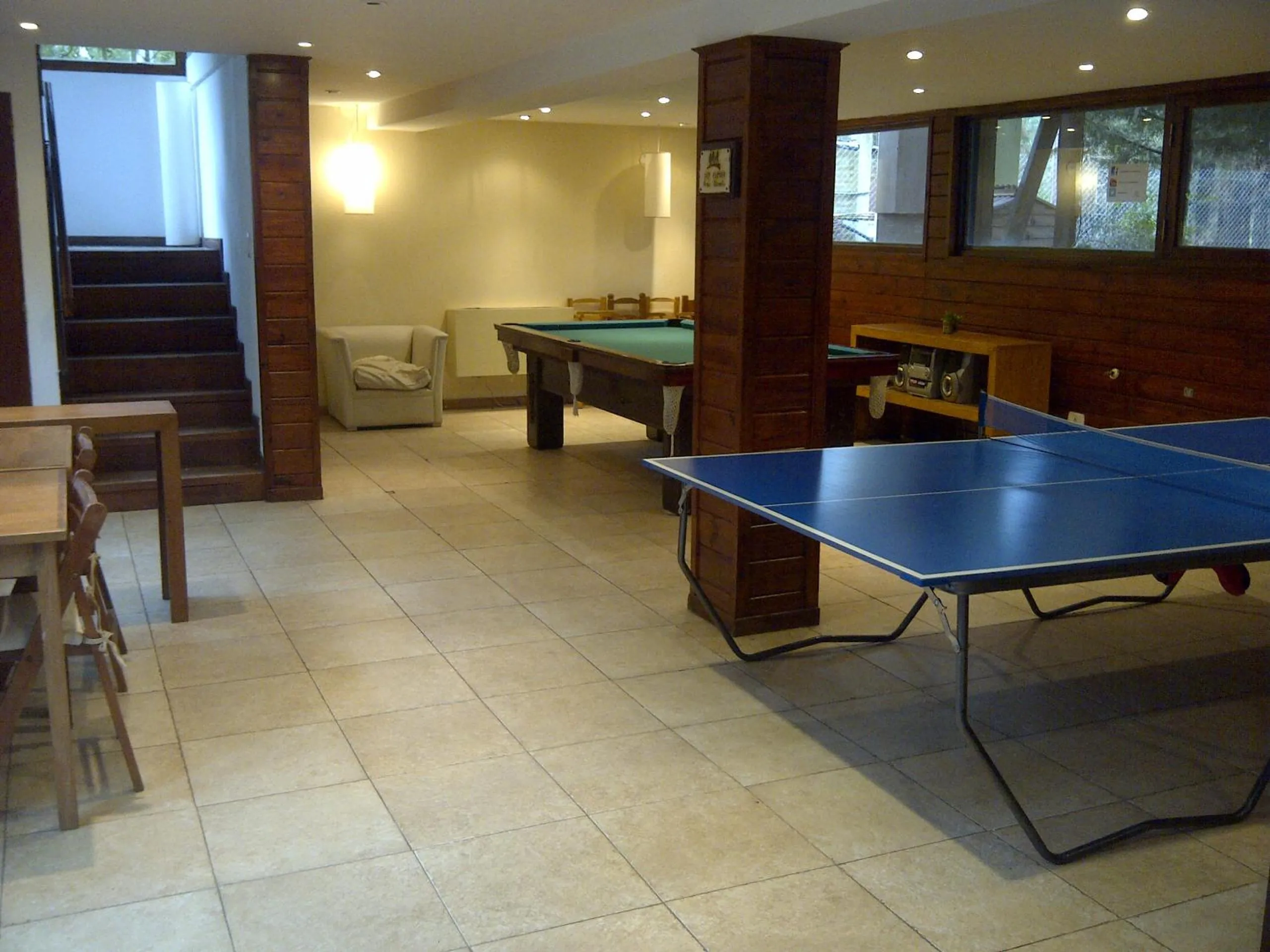 Billiard in Altos Medanos Cabañas & Club de Bosque