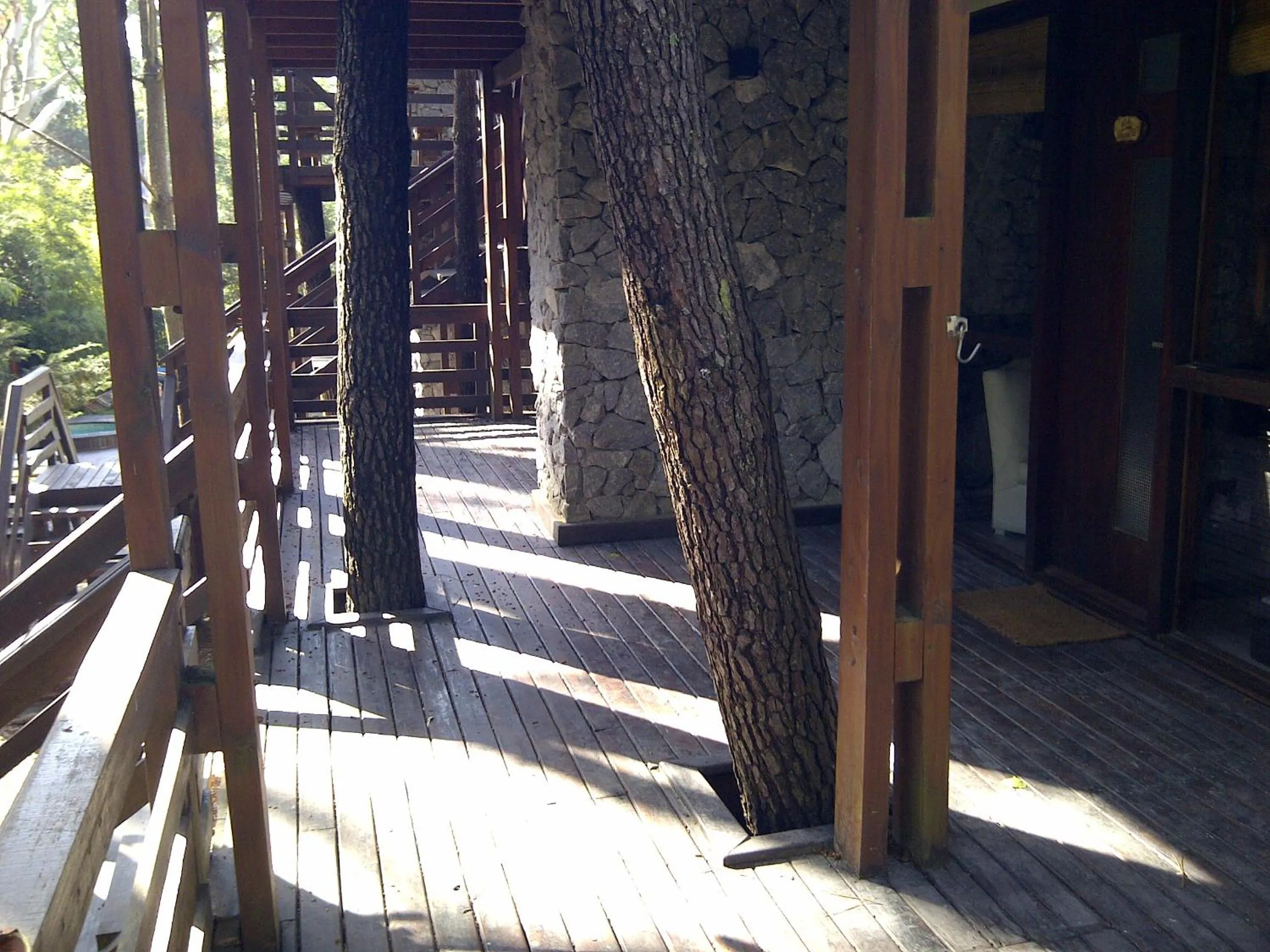Patio in Altos Medanos Cabañas & Club de Bosque