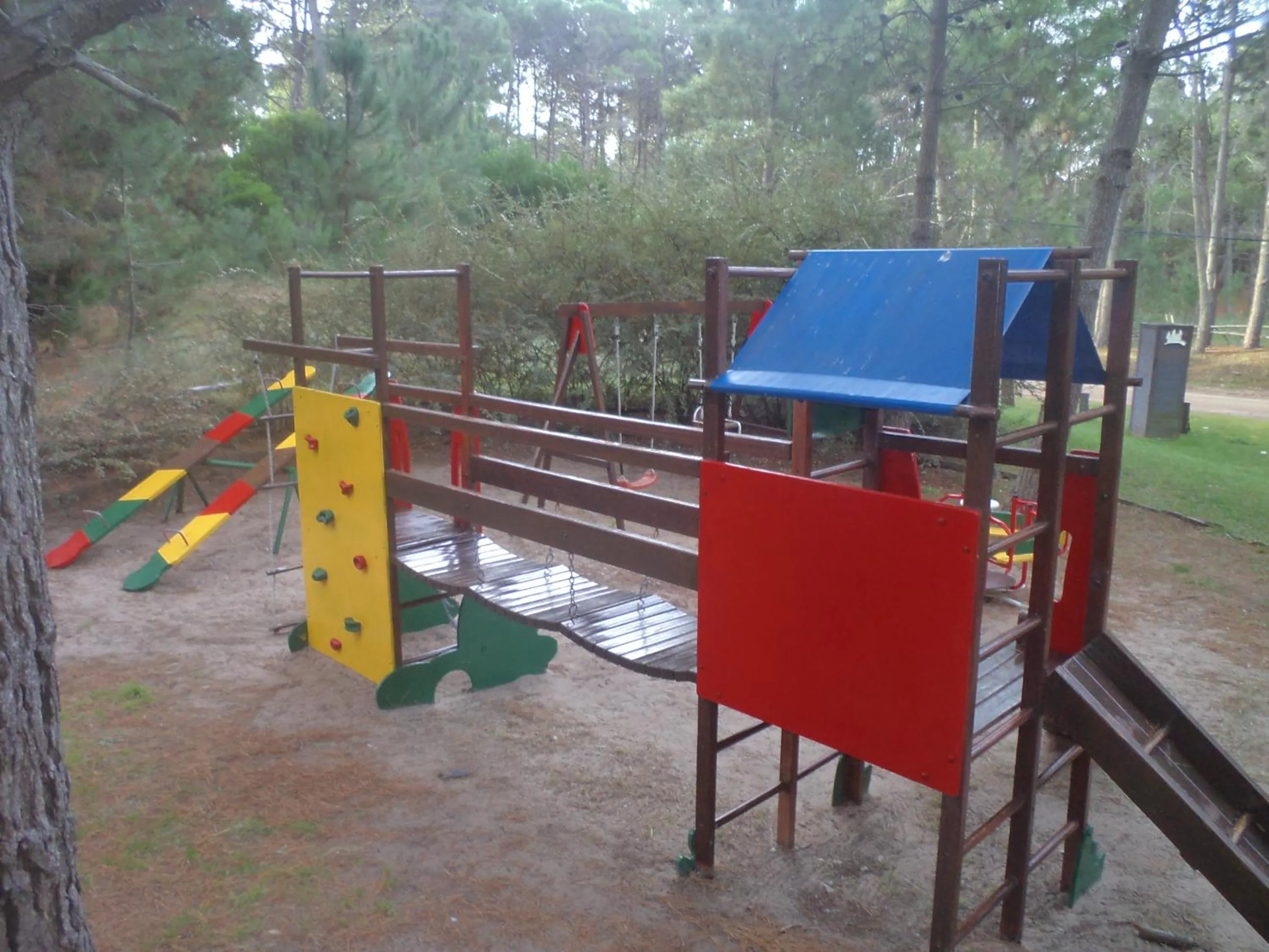 Children play ground in Altos Medanos Cabañas & Club de Bosque