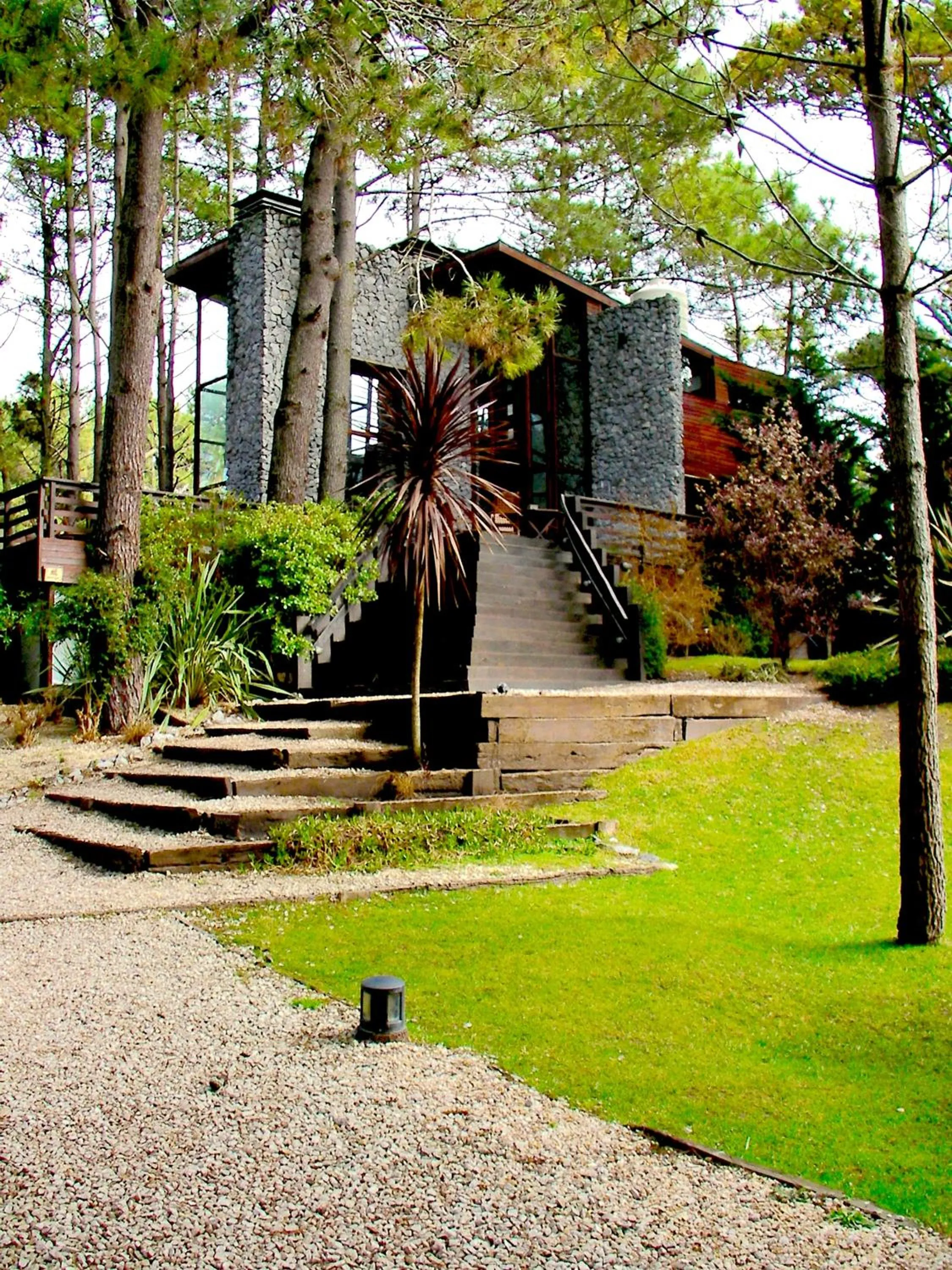 Facade/entrance in Altos Medanos Cabañas & Club de Bosque