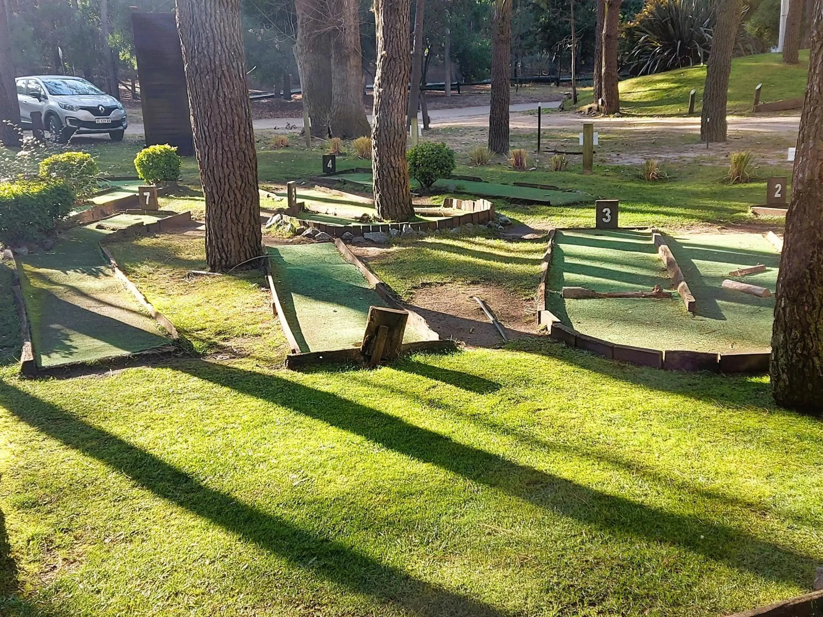 Minigolf in Altos Medanos Cabañas & Club de Bosque