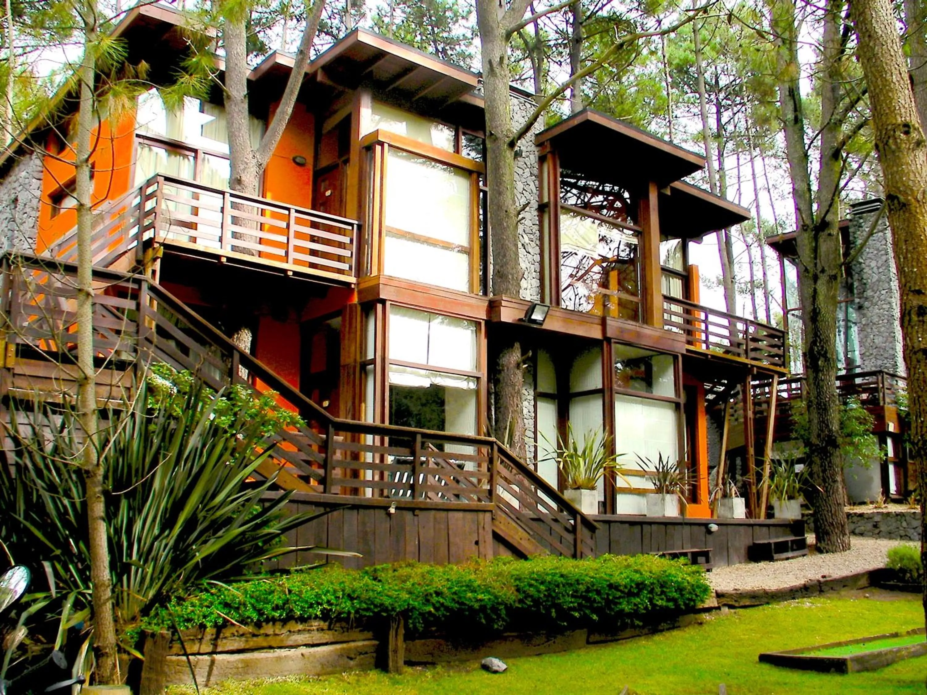 Property building in Altos Medanos Cabañas & Club de Bosque