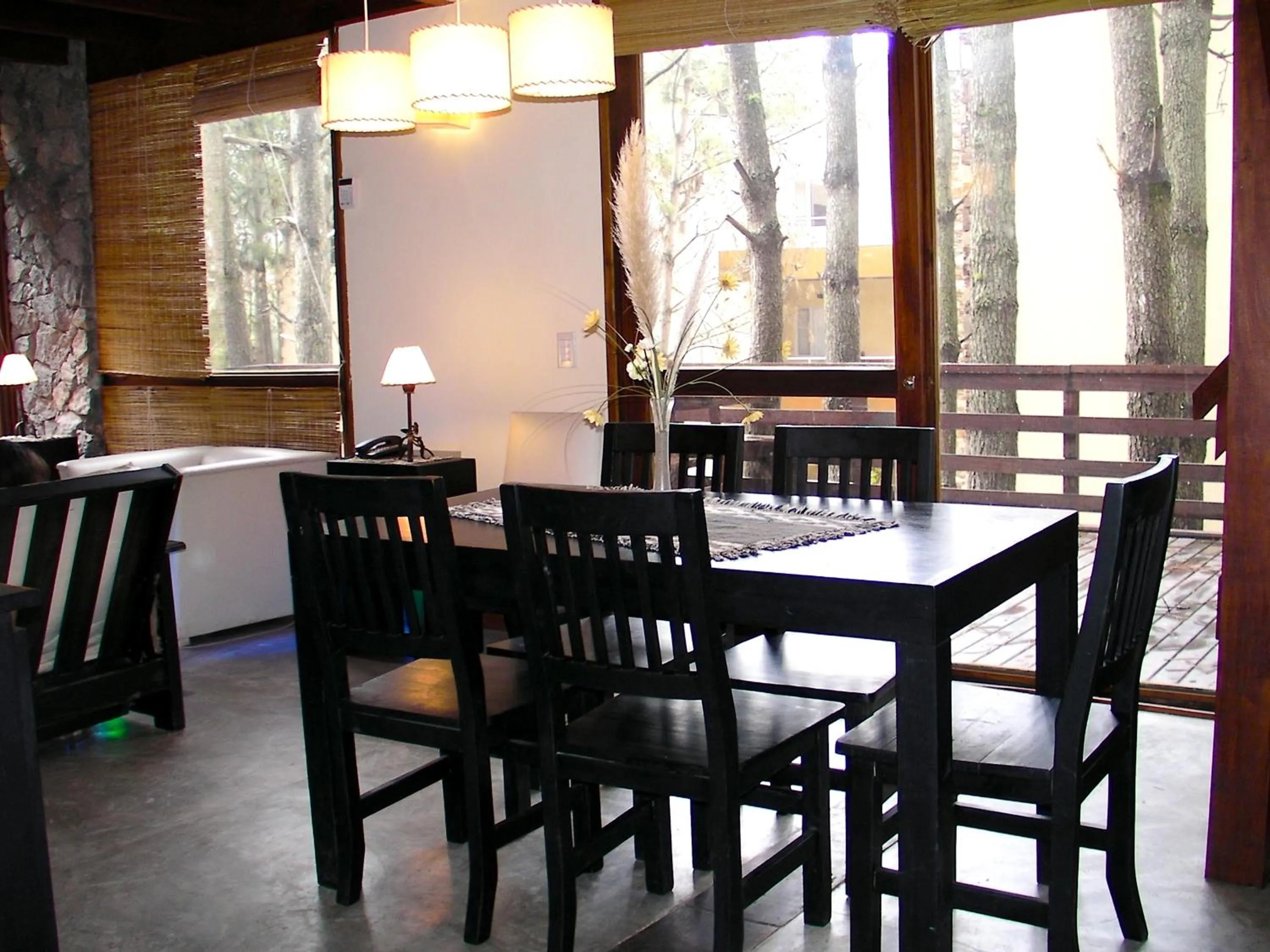Living room in Altos Medanos Cabañas & Club de Bosque