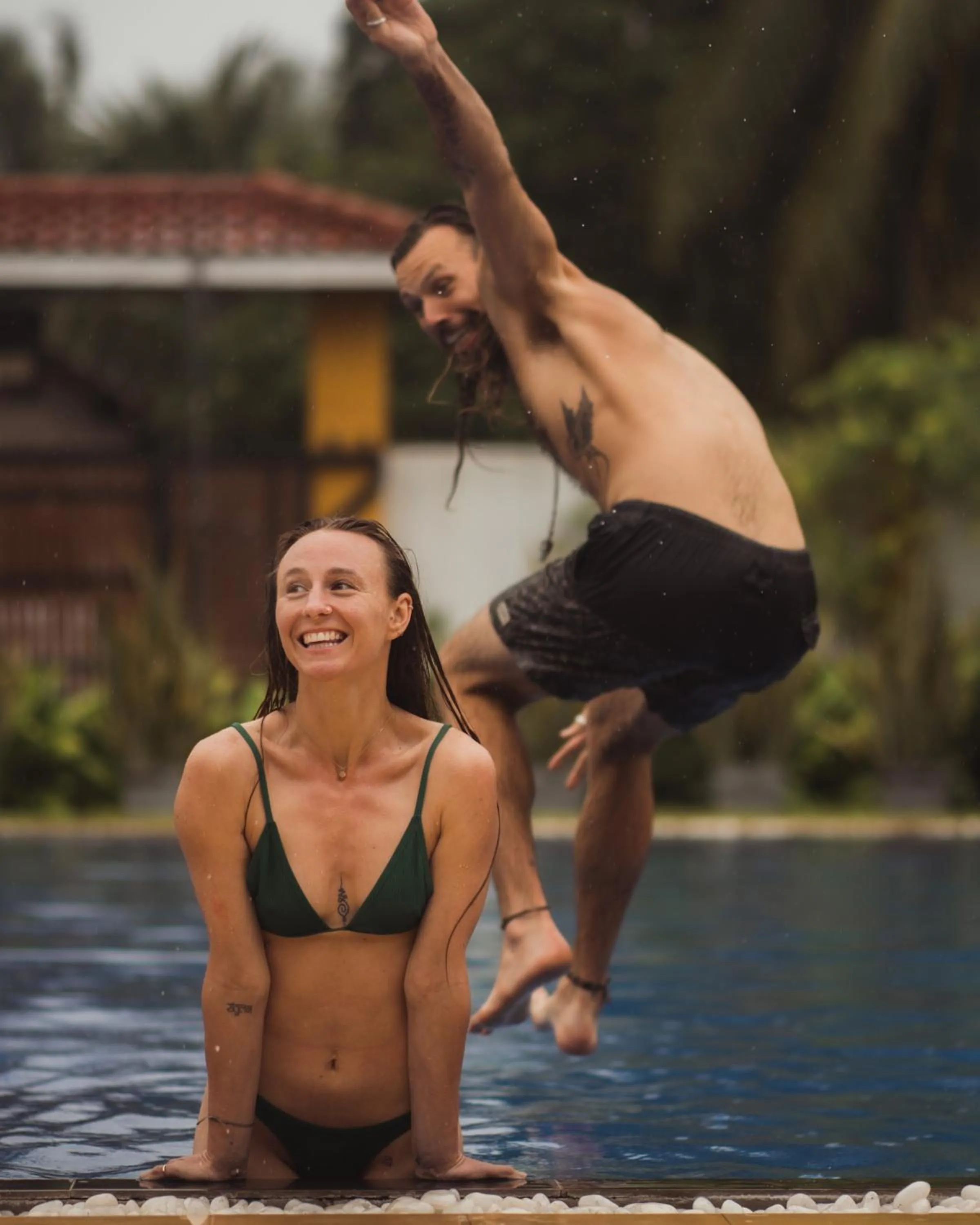Pool view in Atara Lagoon Kalpitiya