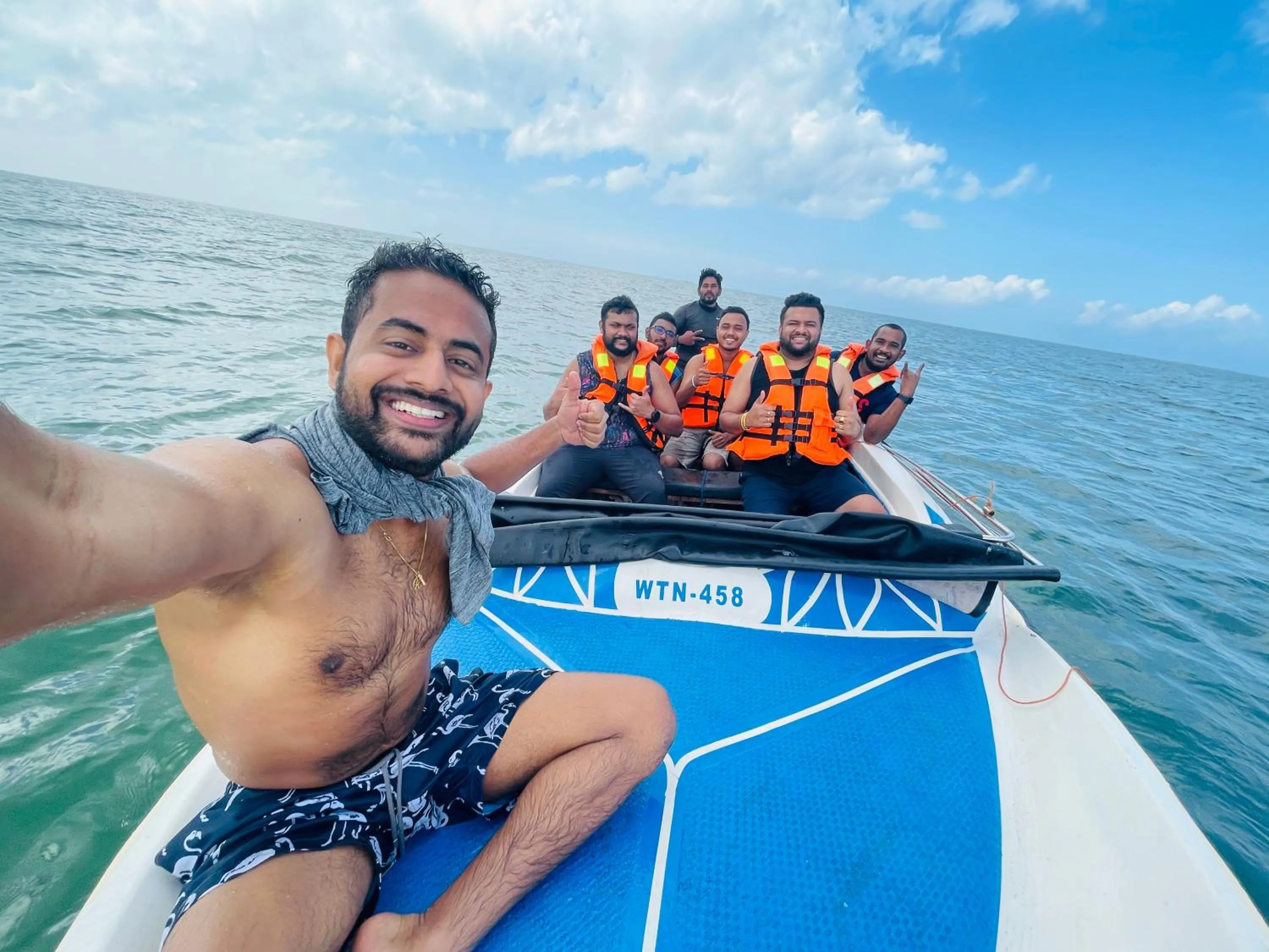 People in Atara Lagoon Kalpitiya