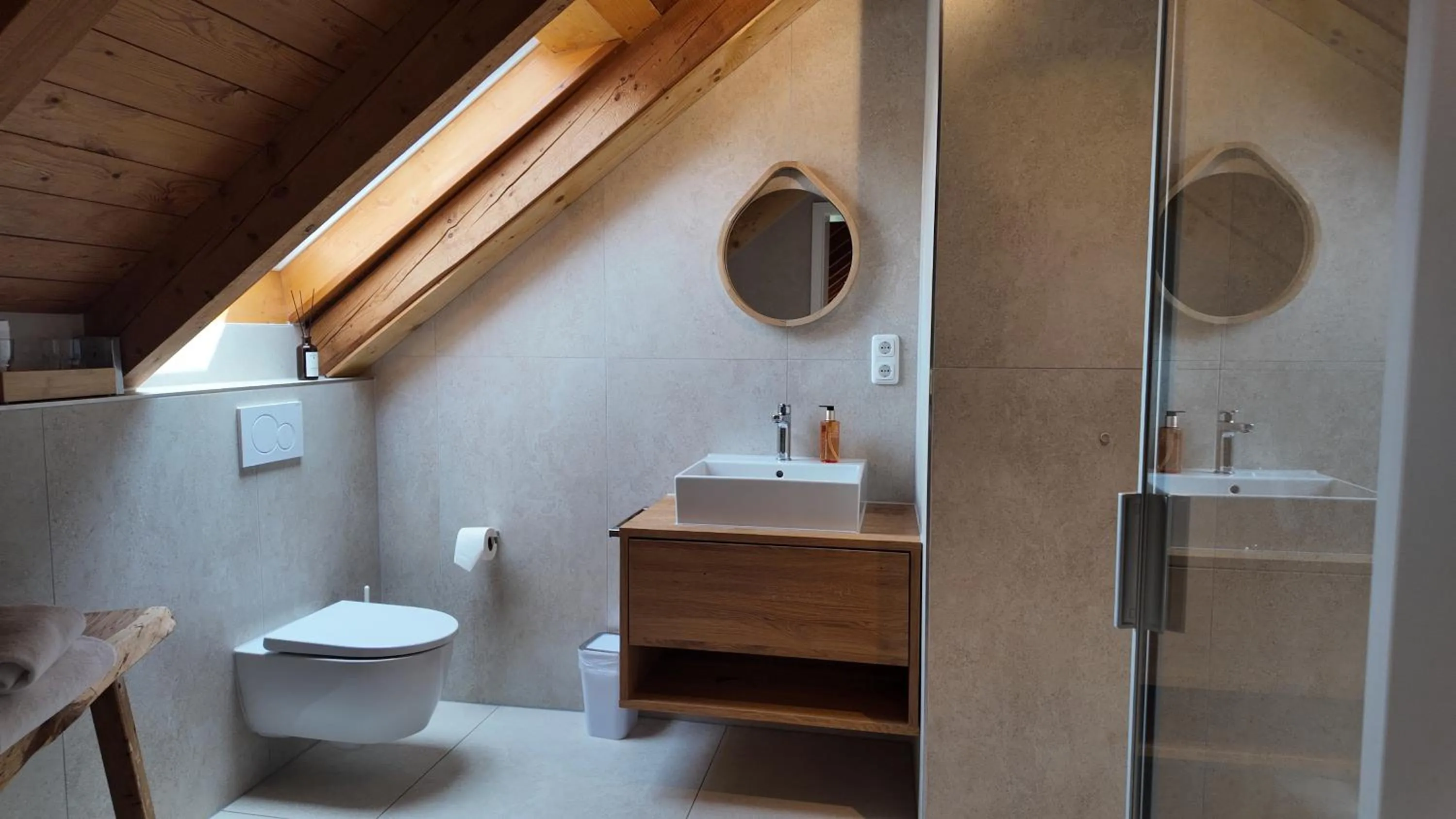 Bathroom in Scherauer Hof