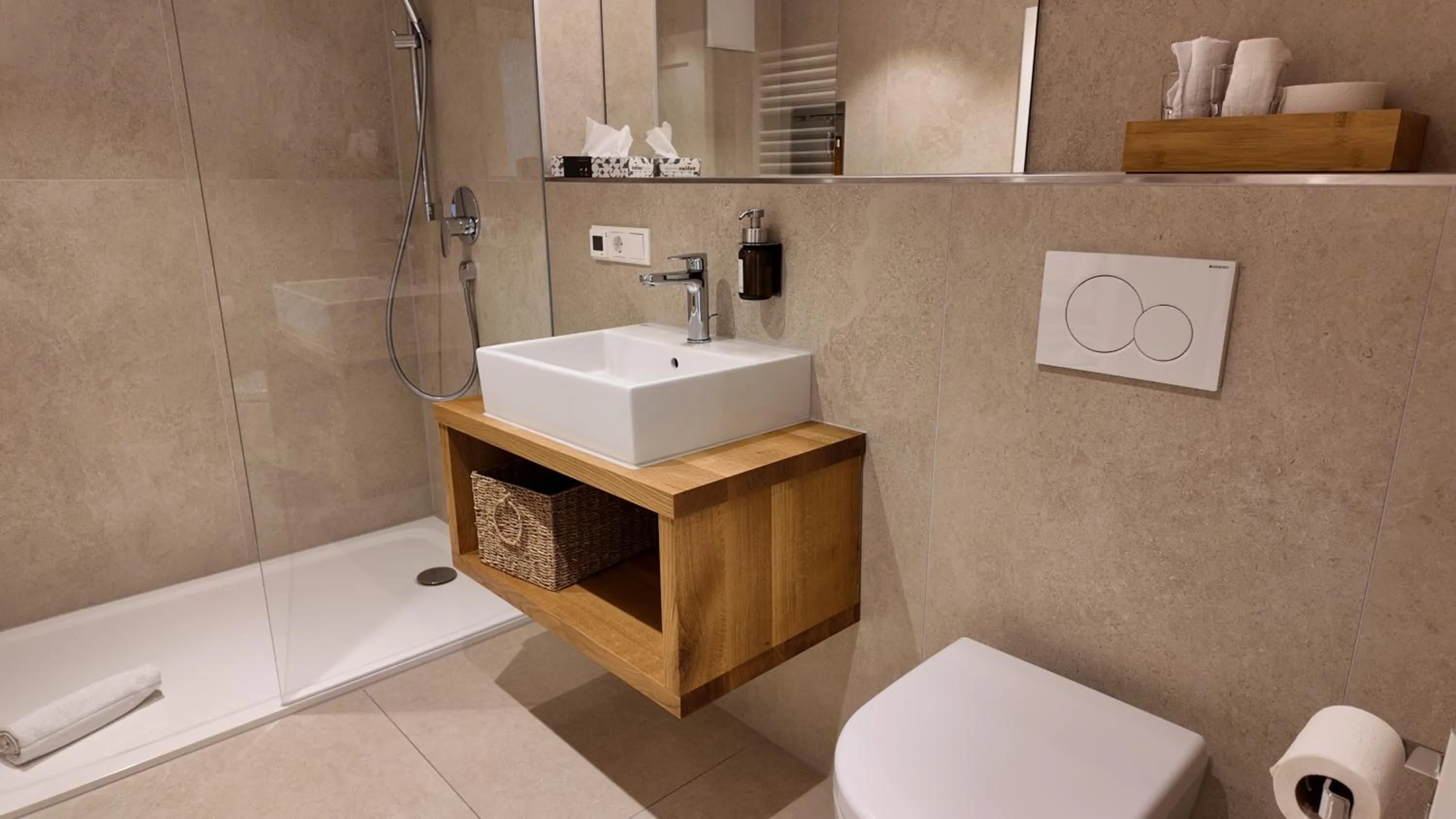 Bathroom in Scherauer Hof