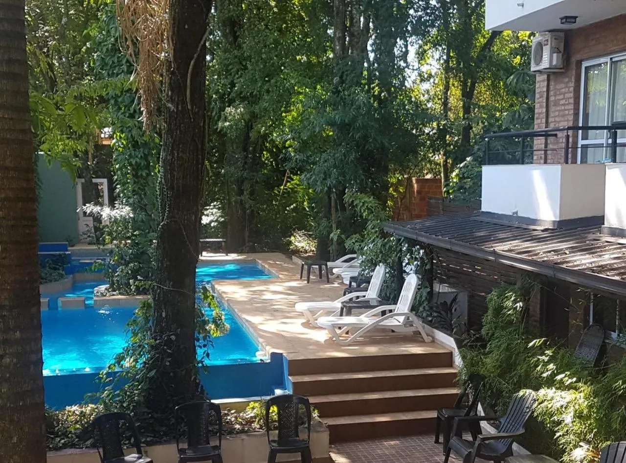 Patio in Kelta Hotel Puerto Iguazú CENTRO